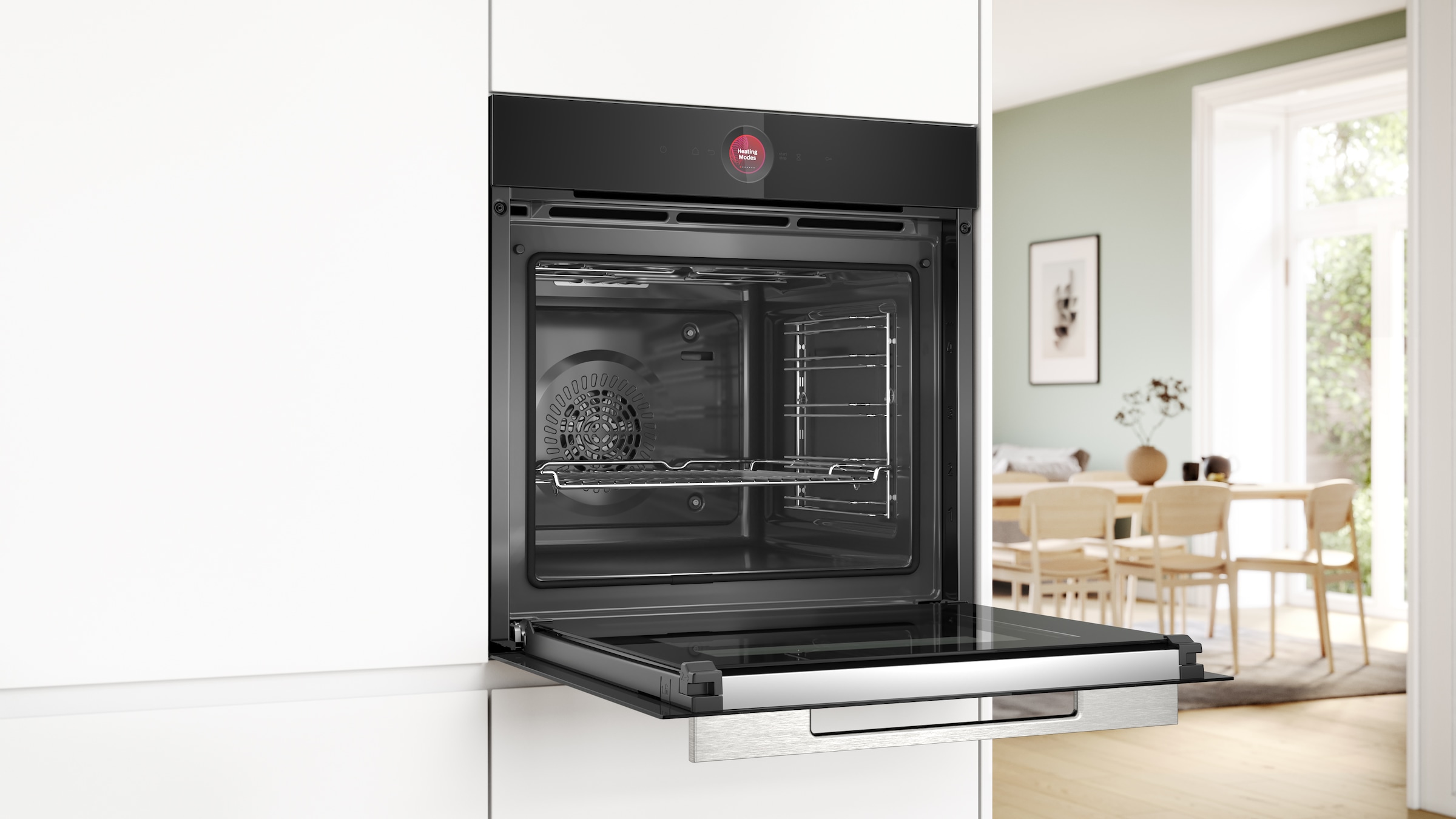 BOSCH Pyrolyse Backofen Serie 8 »HBG7741B1«, mit Teleskopauszug nachrüstbar, Pyrolyse-Selbstreinigung, AirFry-Funktion