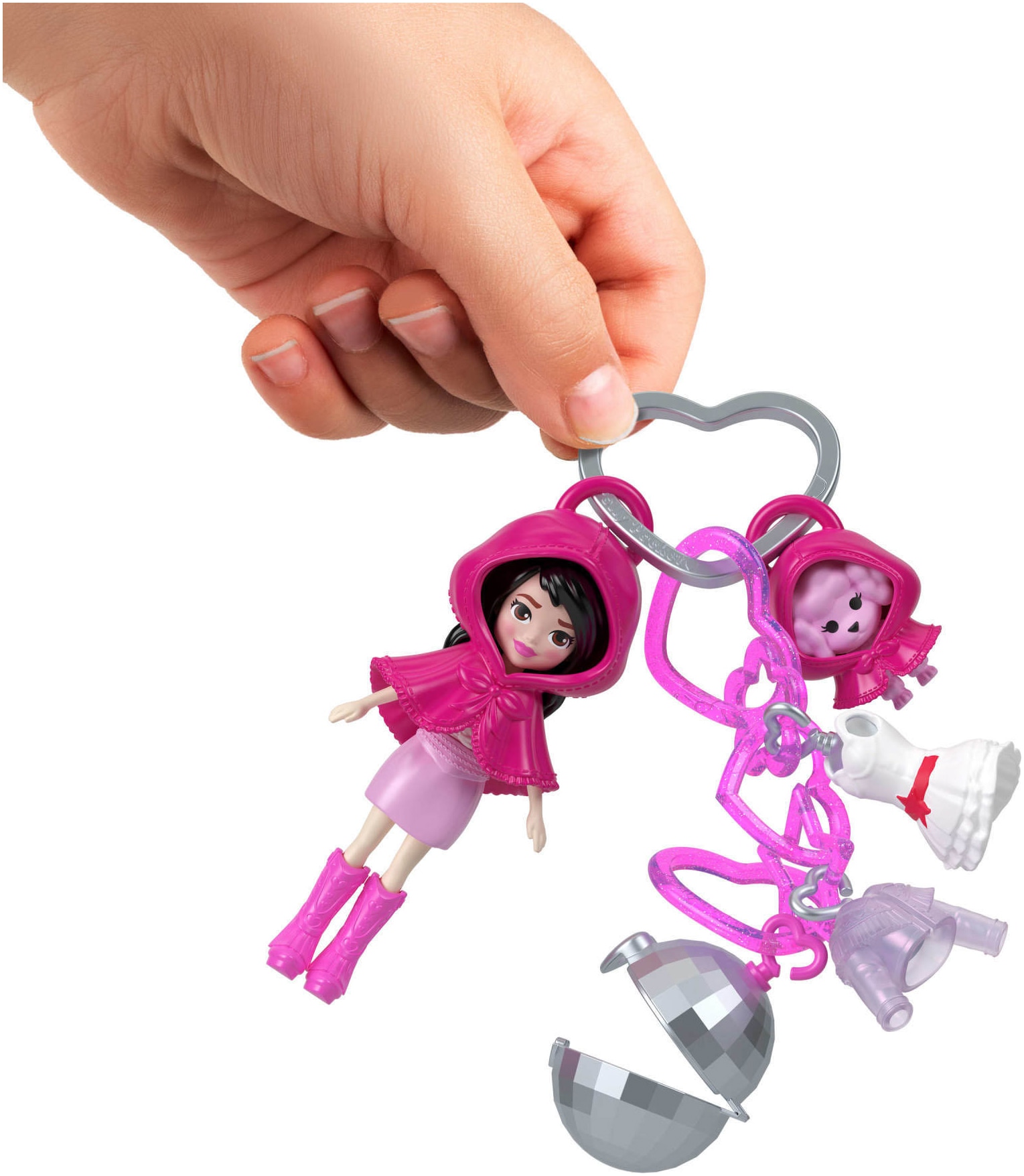 Polly Pocket Spielwelt »Anhänger« Lieferung erfolgt sortiert - Abbildungen dienen als Beispiele