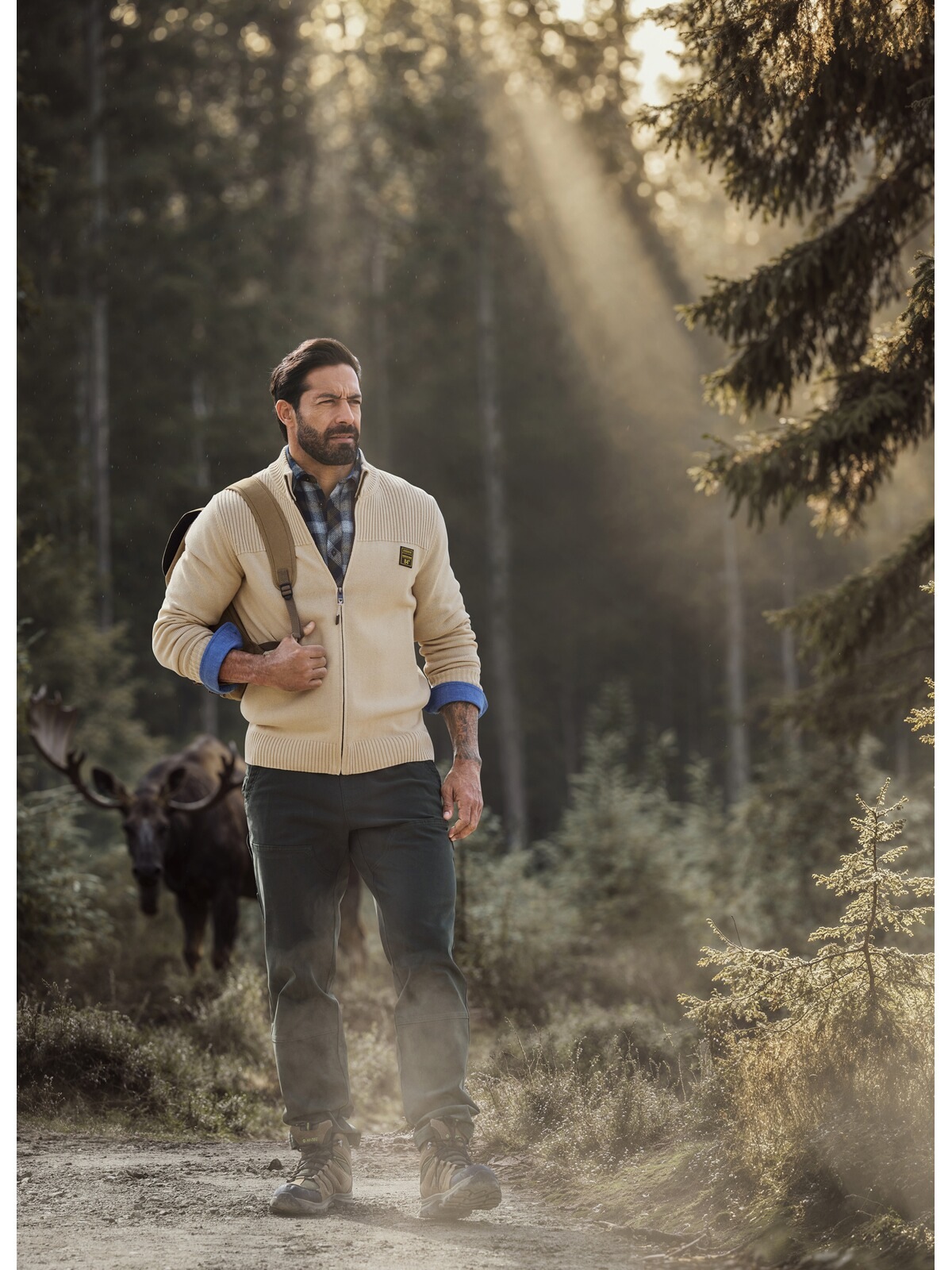 Jan Vanderstorm Strickjacke »Strickjacke BJORNSTAD«