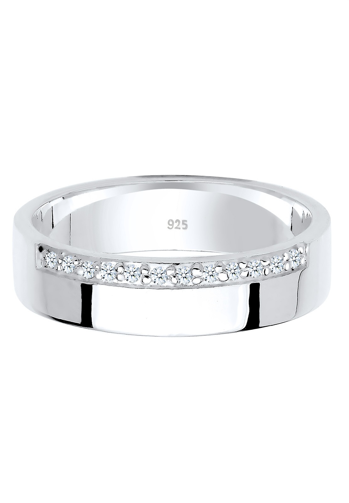 Elli DIAMONDS Verlobungsring »Ring Verlobungsring Diamant Diamant Weiß Brillantschliff (0.06 ct) 925 Sterling Silber«