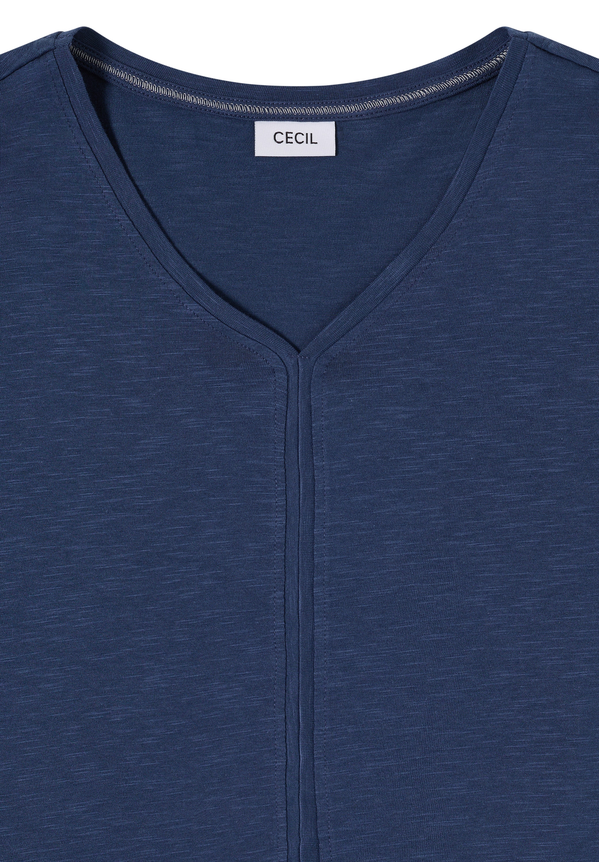 Cecil V-Shirt Sommershirt im Tunika-Look