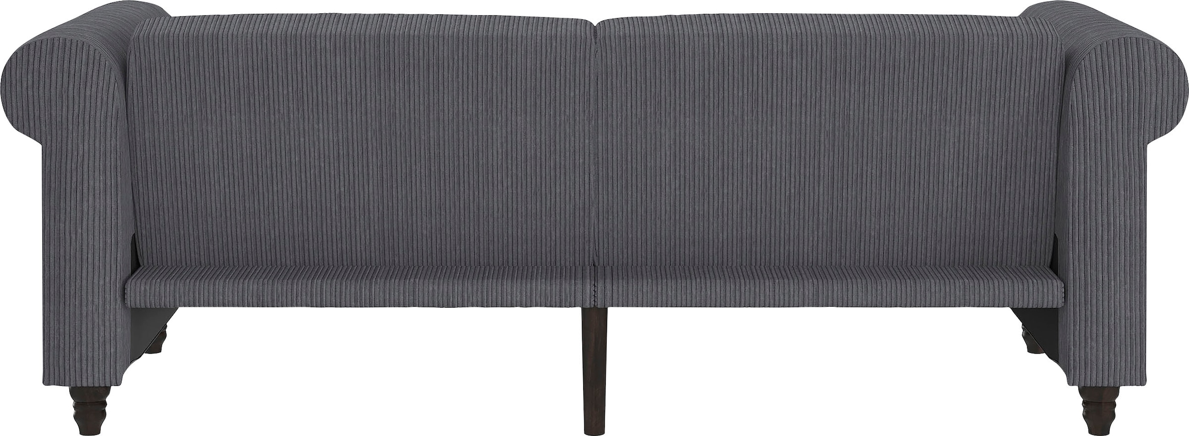Dorel Home 3-Sitzer »Felix II, Schlafsofa 236cm, (Liegefläche 108x190cm), Rückenlehne«, 3-fach verstellbar, Sitzhöhe 46 cm, Cord
