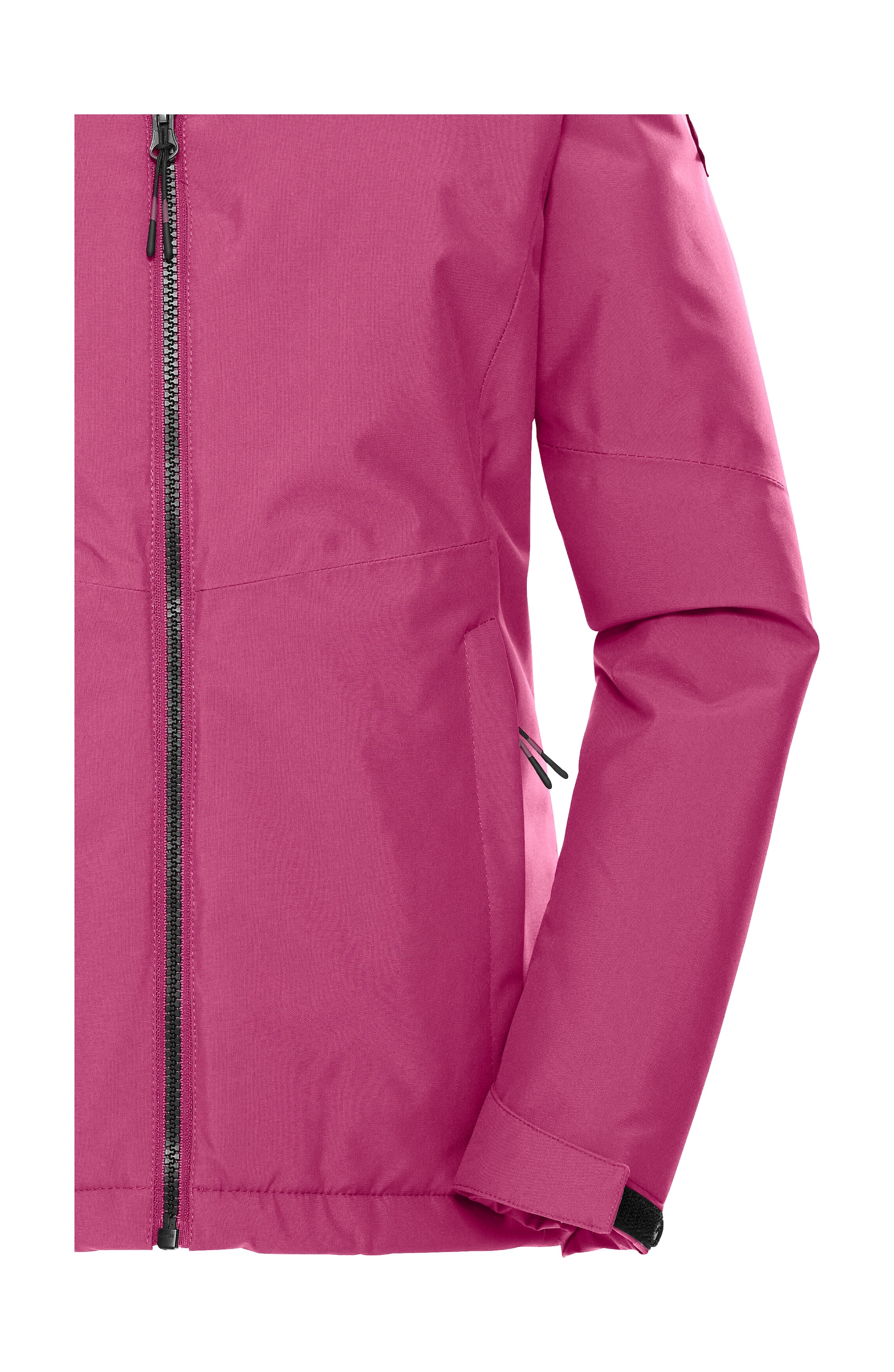 Killtec Funktionsjacke »KOW 217 GRLS JCKT«, Wind- und wasserdichte Kinderjacke mit Fleece und verstellbarer Kapuze