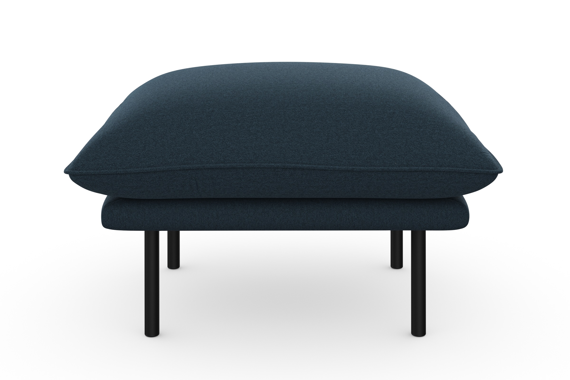 andas Polsterhocker »Stine«, Besonderes Design durch Kissenoptik und Keder, by Morten Georgsen