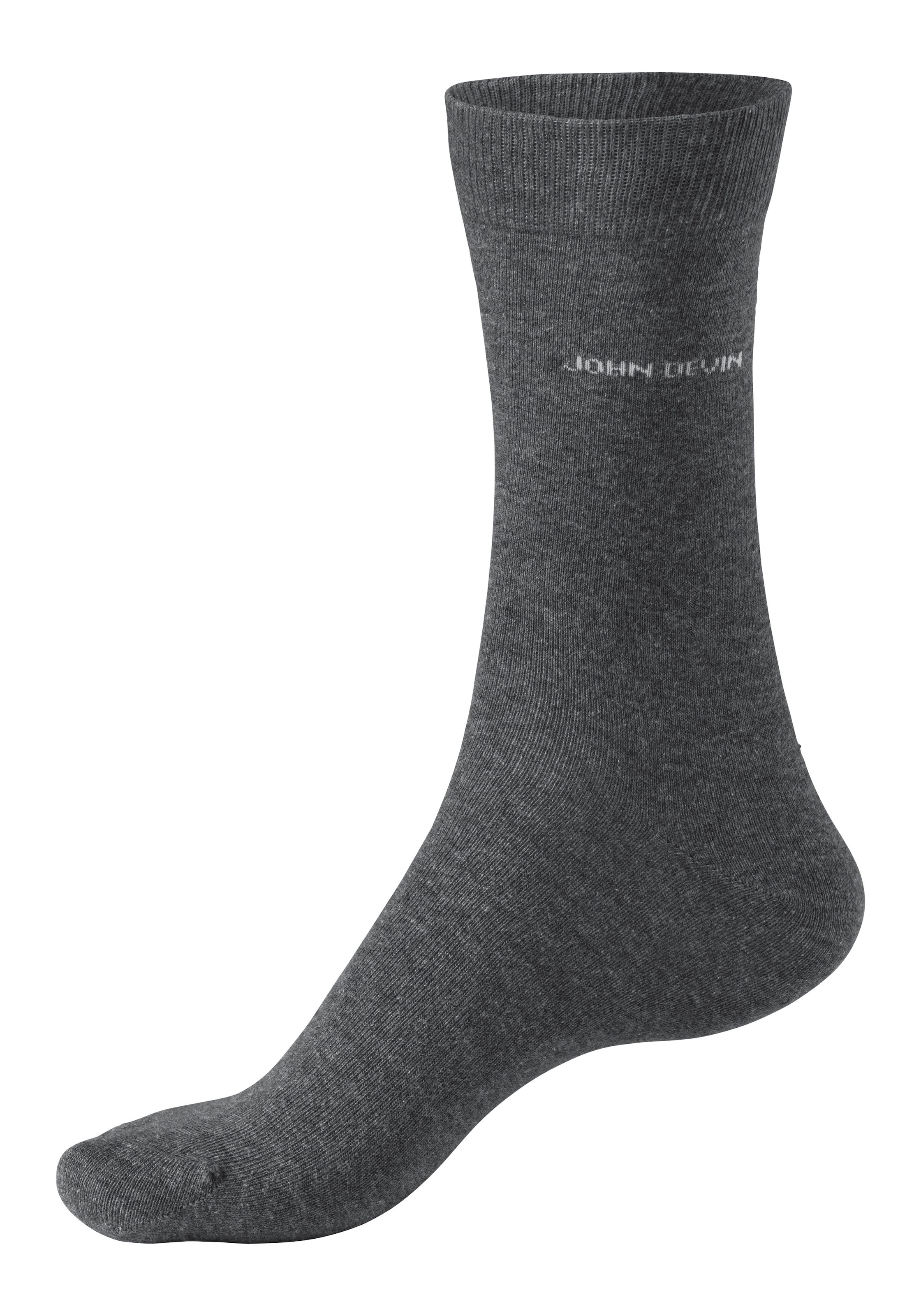 John Devin Basicsocken, (Packung, 7 Paar), für jeden Tag