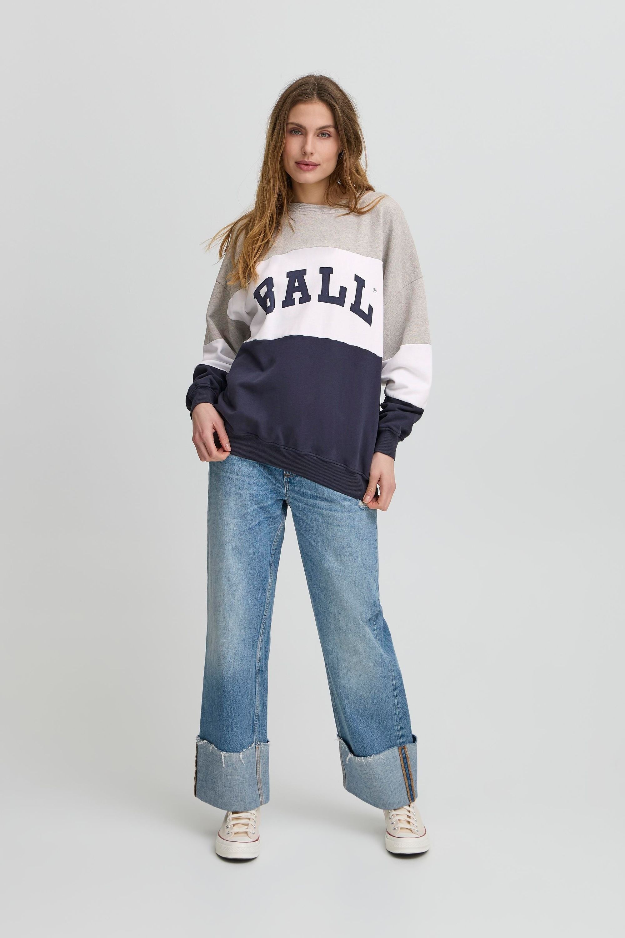 BALL Longpullover »Sweater BAROBINSON«