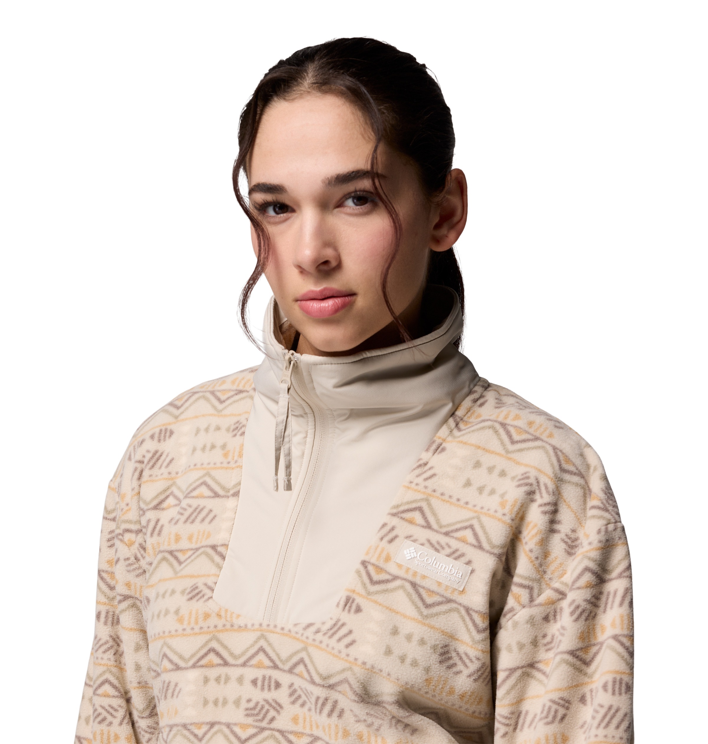 Columbia Fleecepullover »SEQUOIA GROVE PRINTED HALF ZIP«, (1 tlg.)