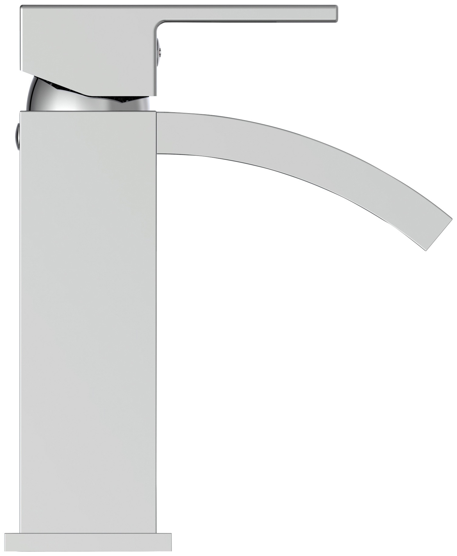 Schütte Waschtischarmatur »Cascata«, mit Zugstange, mit Ablaufgarnitur, Mischbatterie, Chrom