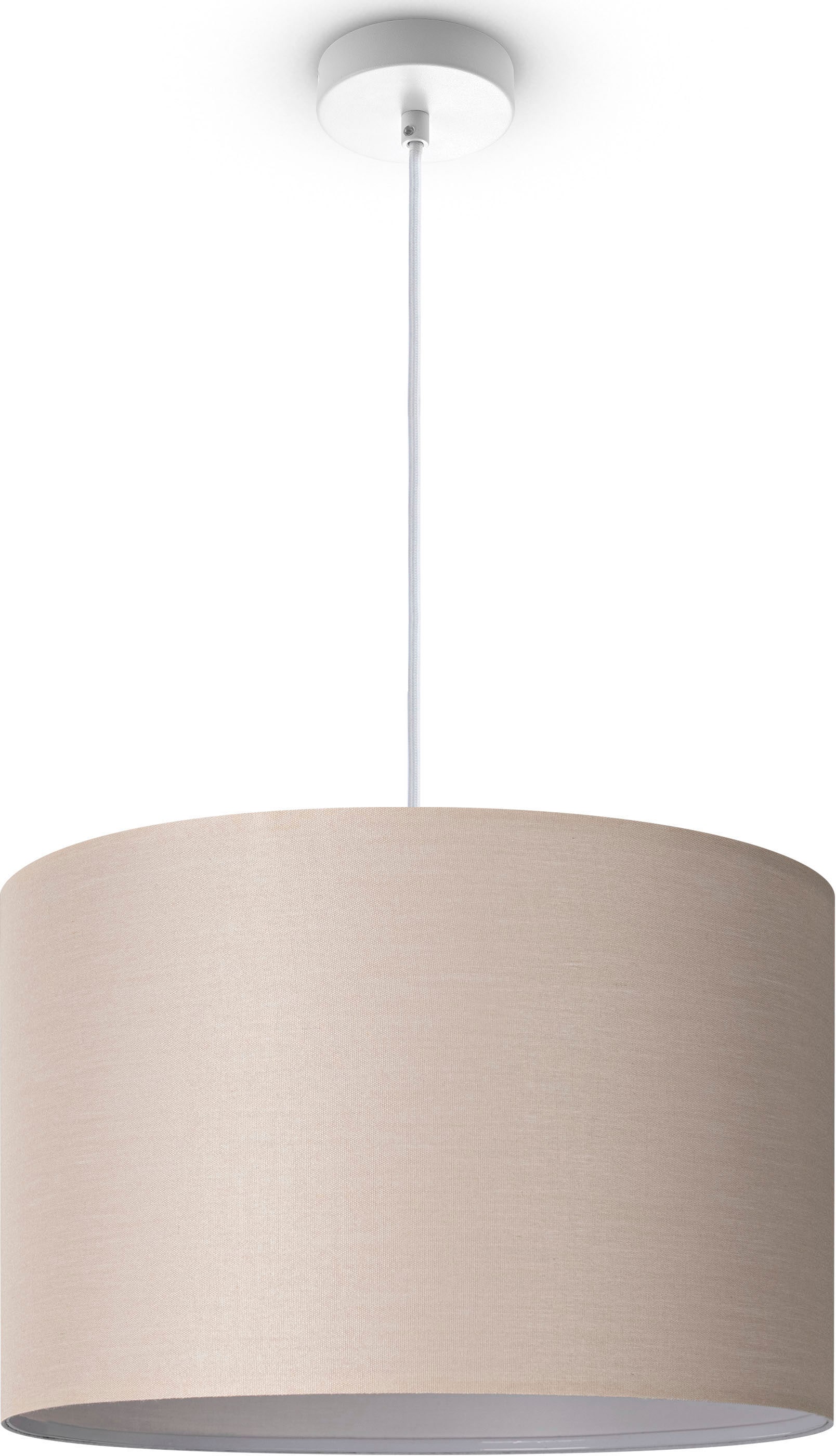 Paco Home Pendelleuchte »HUGO UNI COLOR« E27 Deckenlampe LED  Wohnzimmer Und Schlafzimmer, Unifarben, Deko E27