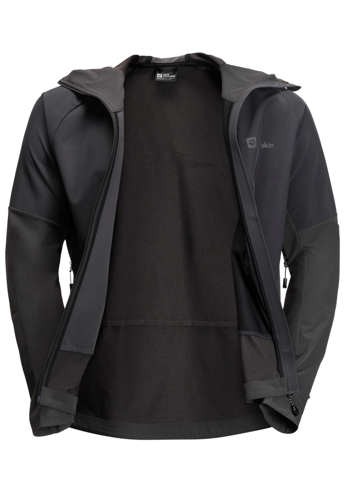 Jack Wolfskin Softshelljacke »ALPSPITZE HOODY M«, mit Kapuze