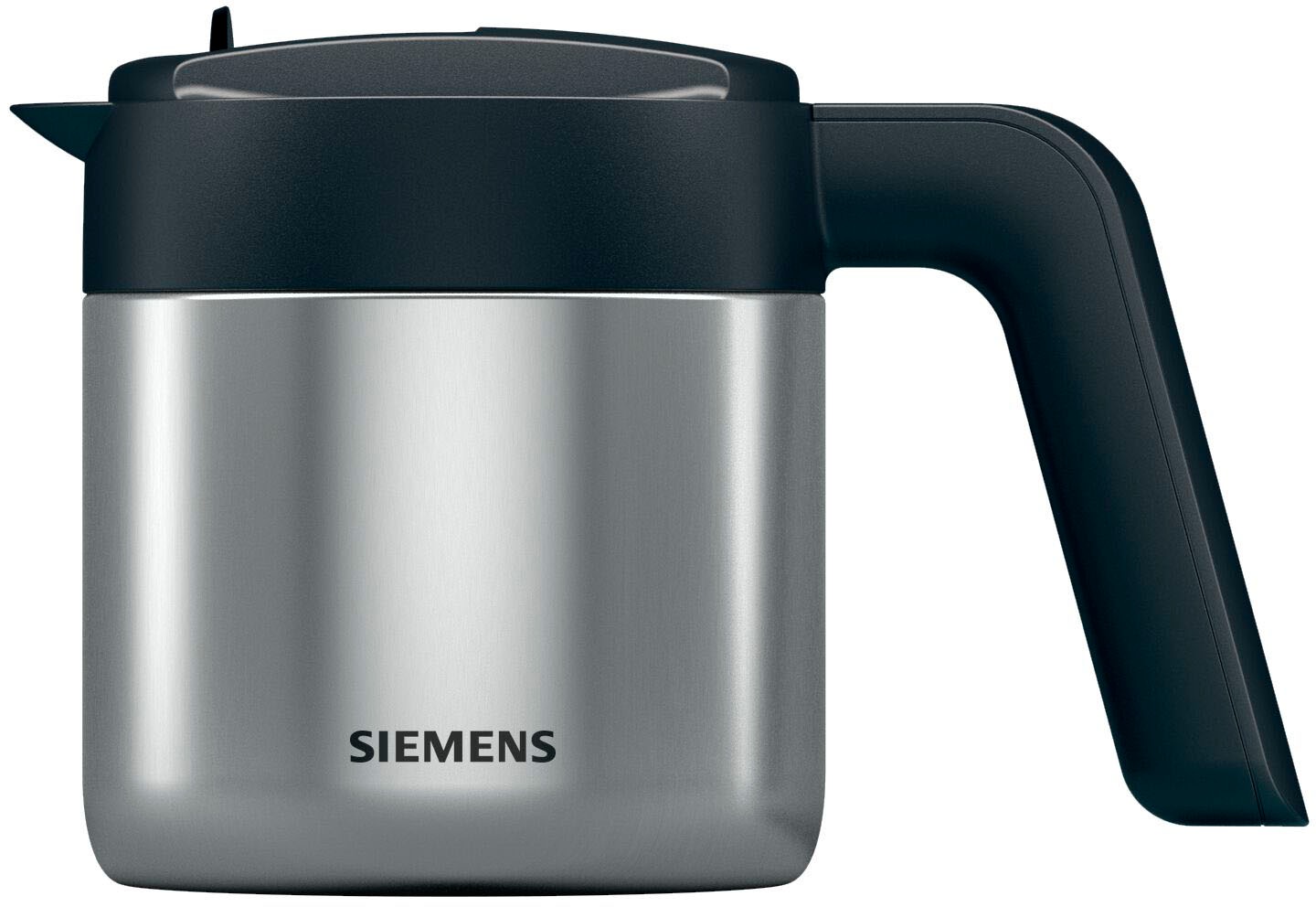 SIEMENS, Isolierkanne »TZ40001« 1 l Thermokanne passend zu Siemens Vollautomaten: EQ500, EQ700, EQ9 plus, edelstahlfarben, Isolierkanne