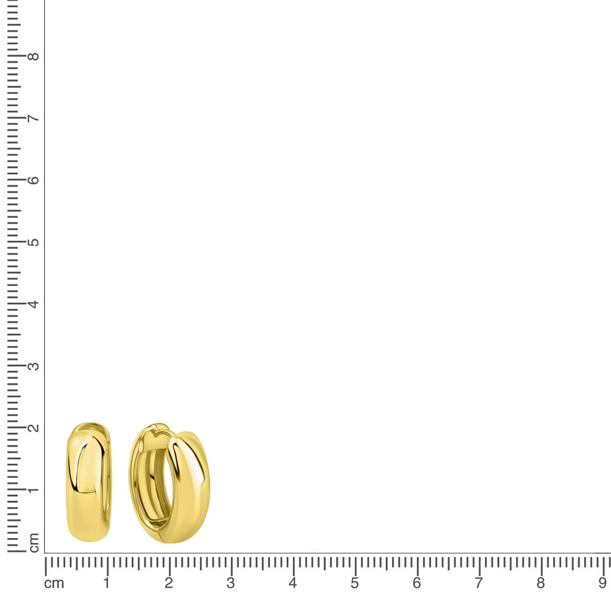 Firetti Paar Creolen »Schmuck Geschenk Silber 925 Ohrschmuck Ohrringe«