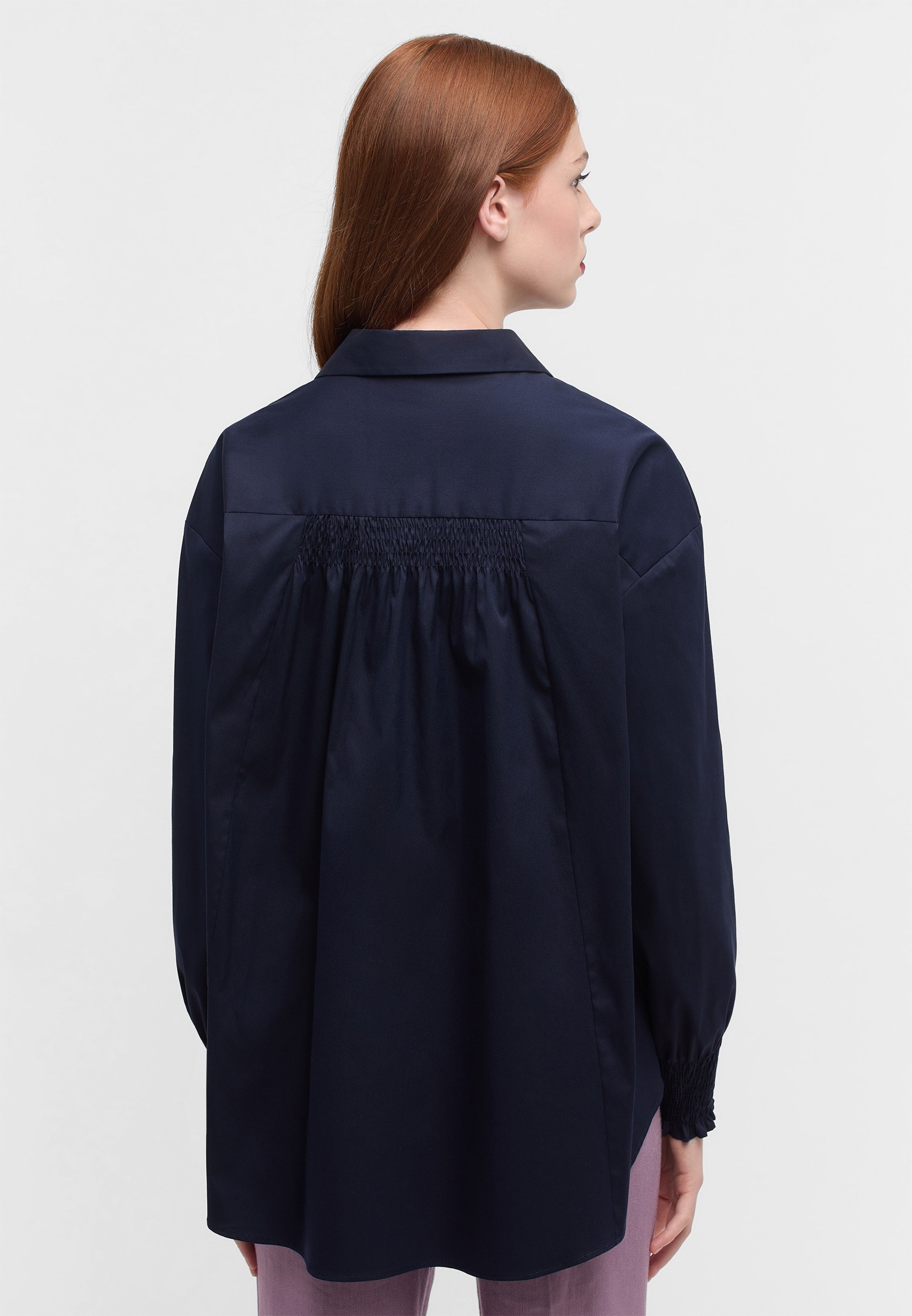 Eterna Hemdbluse »OVERSIZE FIT« EASY IRON (bügelleicht)