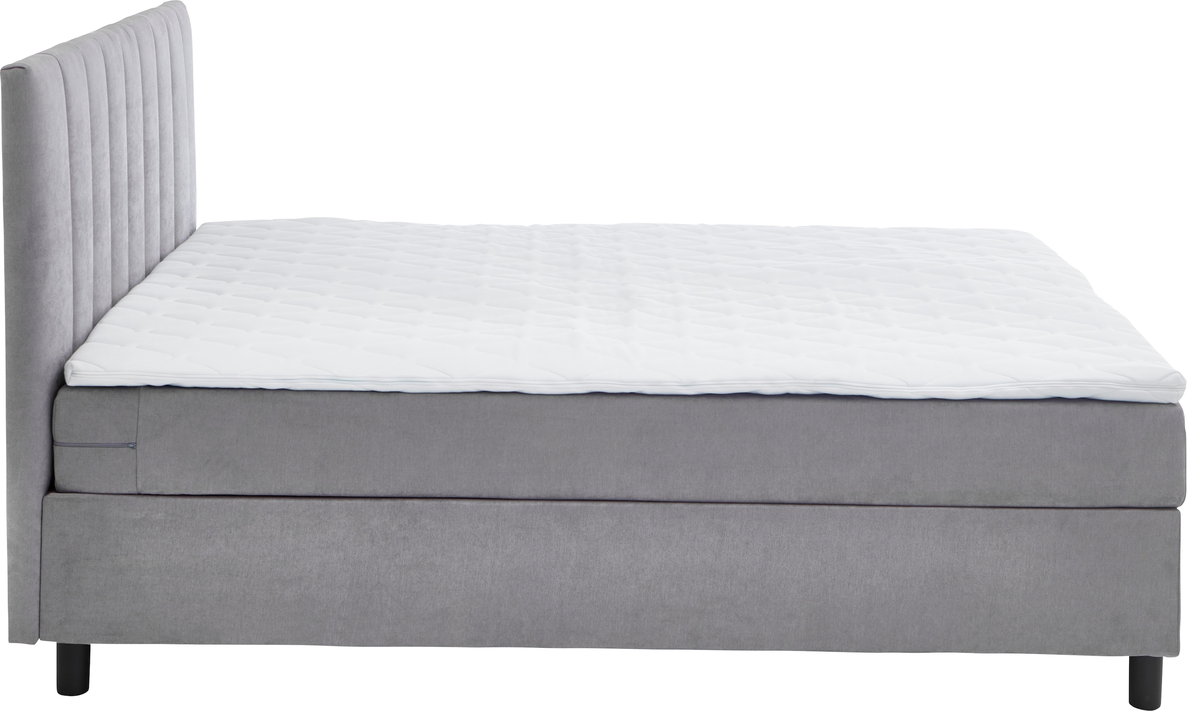 ATLANTIC home collection Boxbett »Henriete«, Tonnentaschenfederkern-Matratze und Topper, wahlweise mit Bettkasten