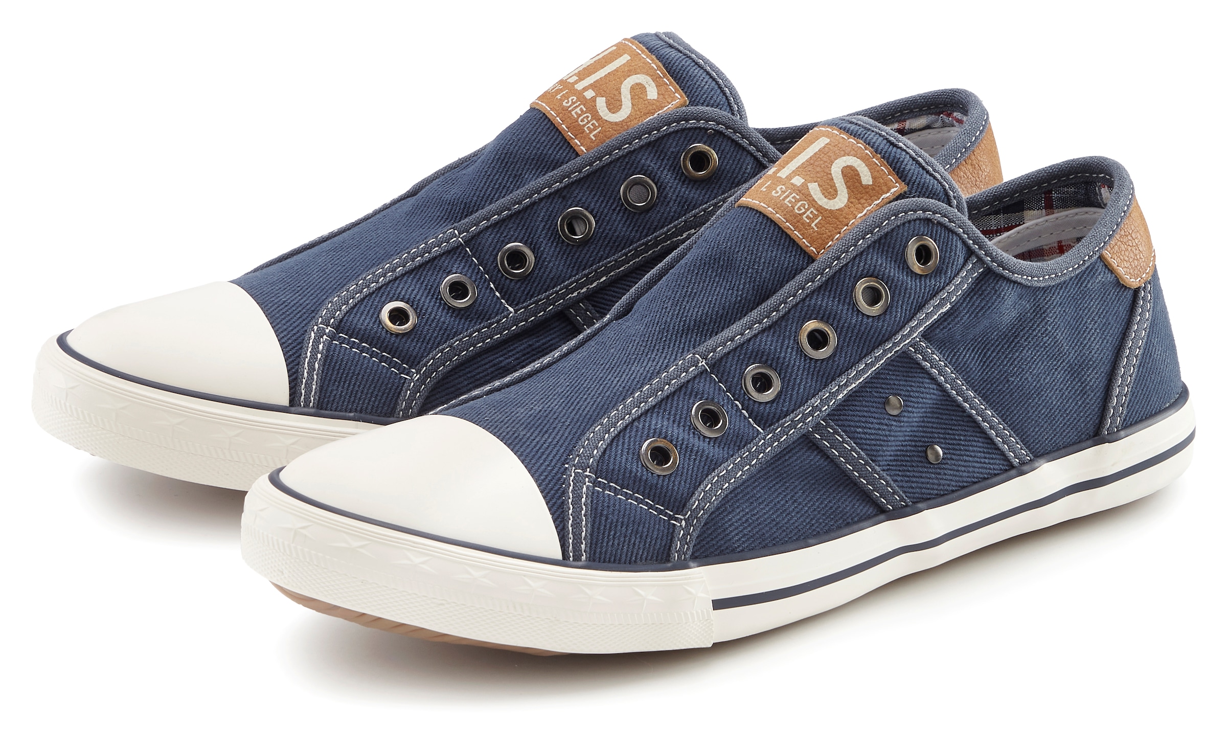 H.I.S Sneaker »Textilschuh, Stoffschuh, Turnschuh, Halbschuh, Freizeitschuh, Slipper«  NEU Slip-On-Sneaker aus weichem Textilmaterial, Unisex
