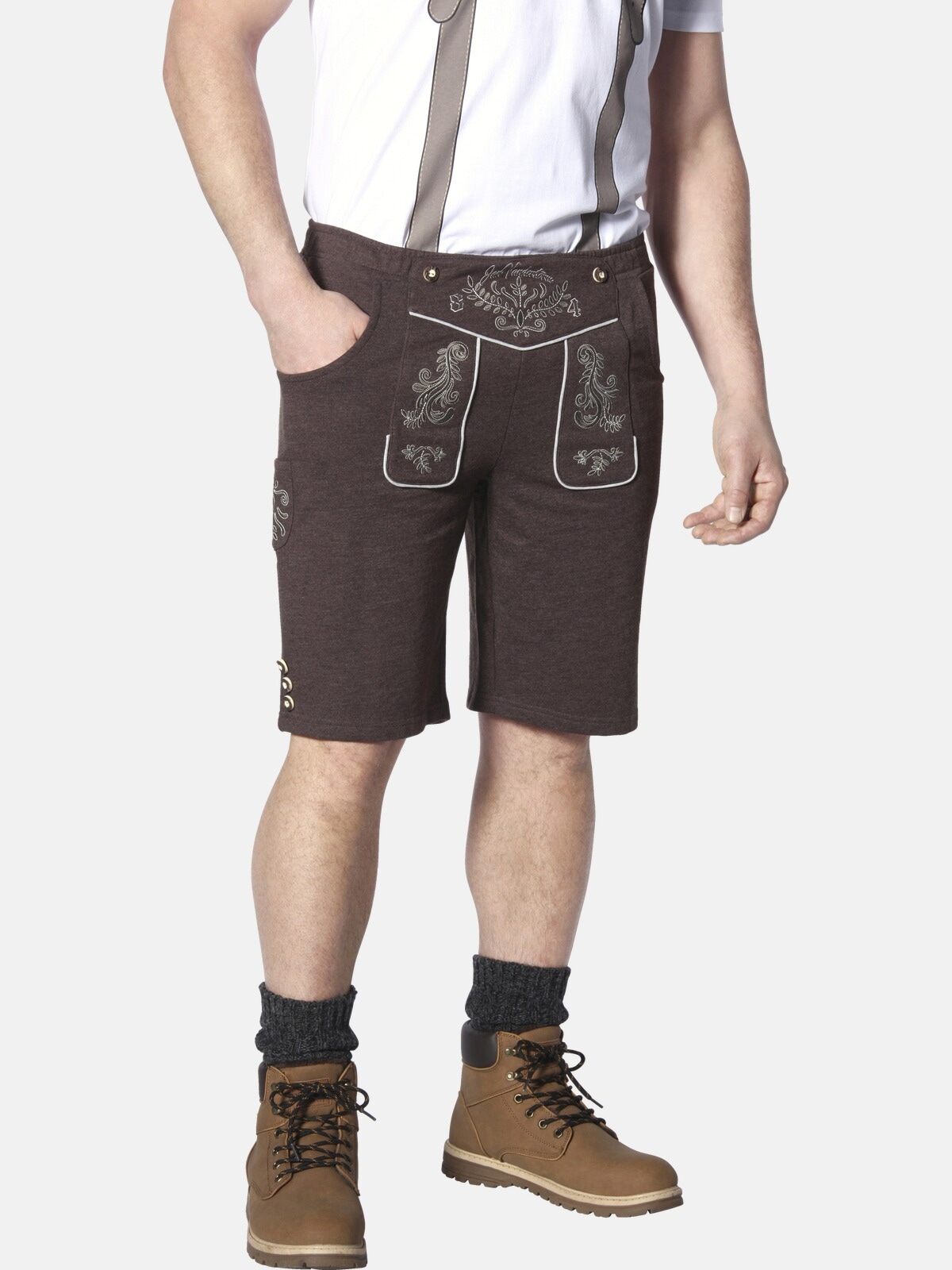 Sweatbermudas »Sweatbermuda DENNIK«, (1 tlg.), im Oktoberfest-Design