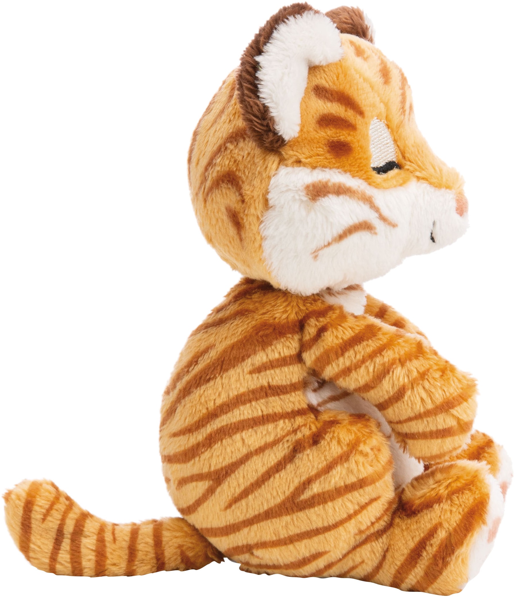 Nici Kuscheltier »Sleeping Pets, Tiger, 12 cm« im Körbchen