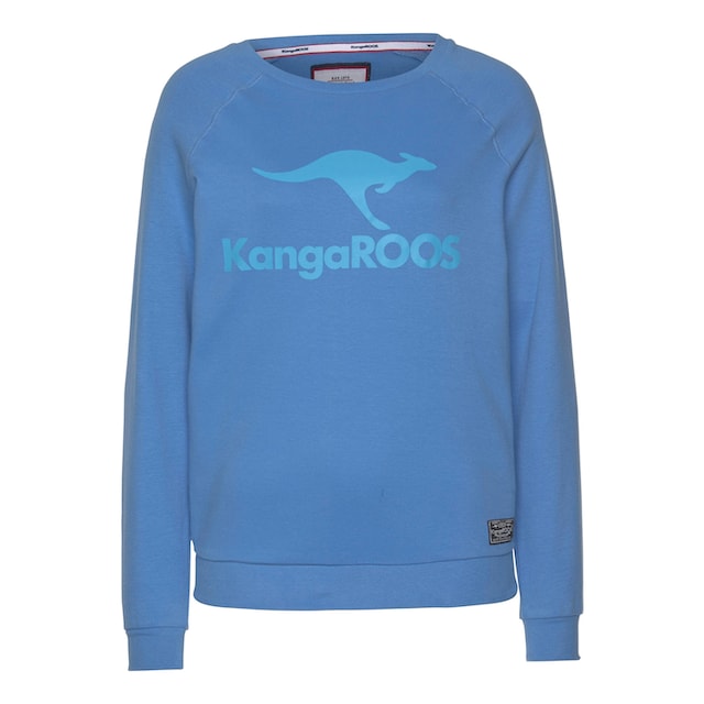 KangaROOS Sweater, mit großem Label-Print vorne bei ♕