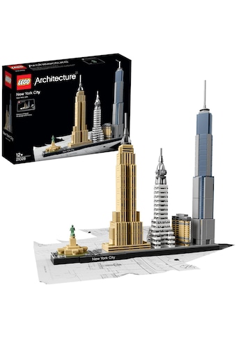 LEGO® Konstruktionsspielsteine »New York City (21028), LEGO® Architecture«, (598 St.) kaufen