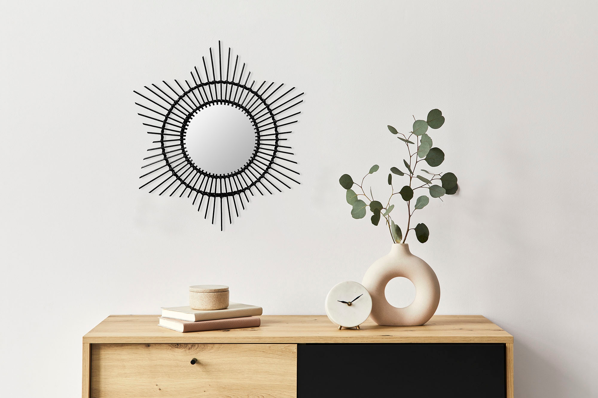 Kayoom Wandspiegel "Rattan Spiegel Aina 425"