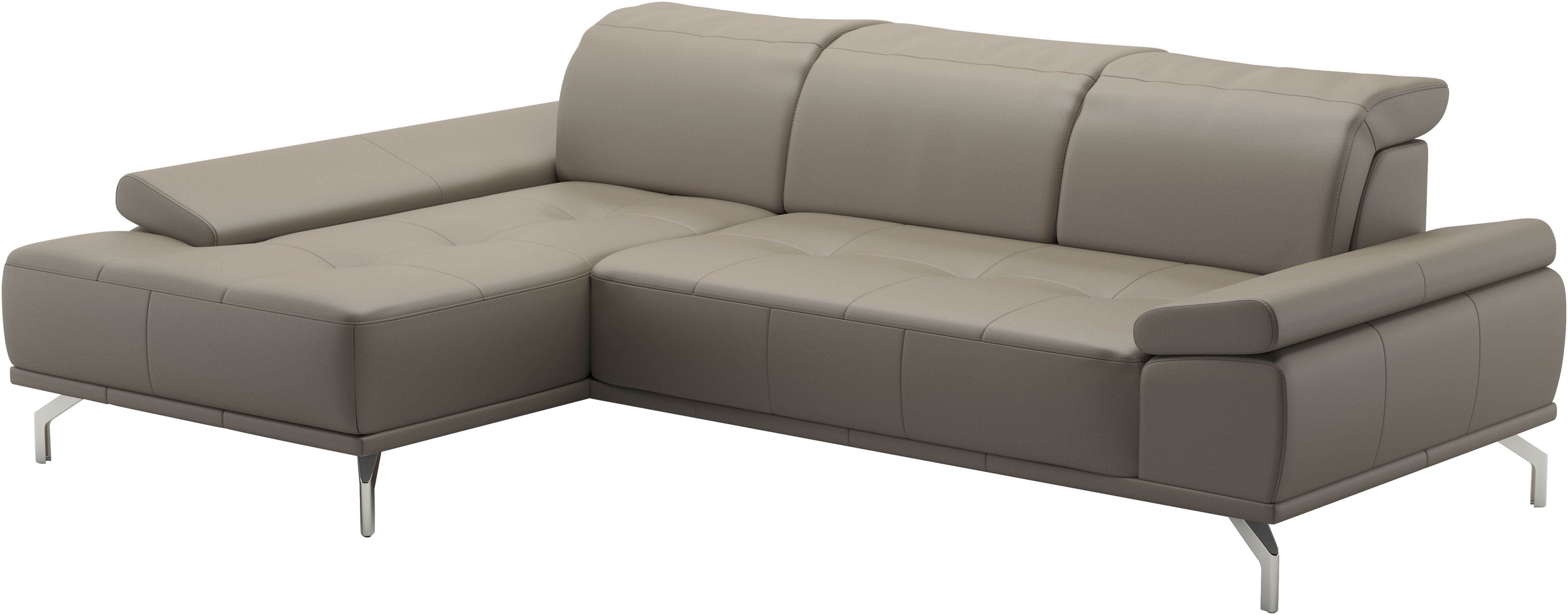 Places of Style Ecksofa »Caluna«, Inkl.Sitztiefenverstellung