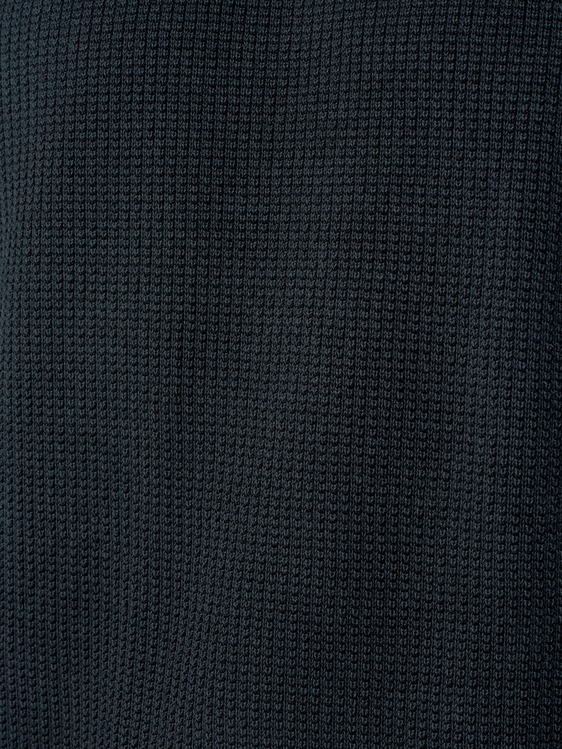 NO EXCESS Rundhalspullover mit Jacquard Optik