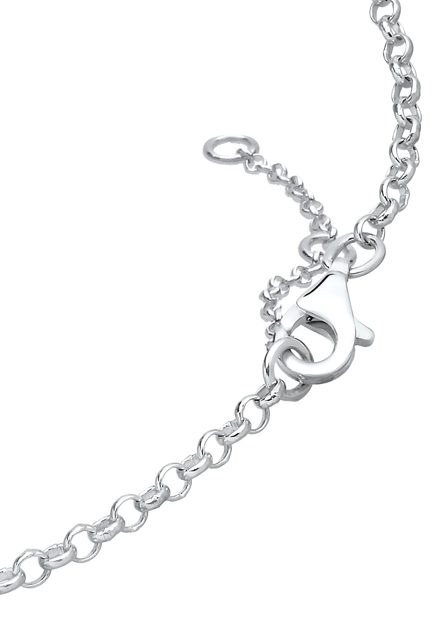 Elli Armkette »Armband Armkette Kugel Kristalle 925 Silber«