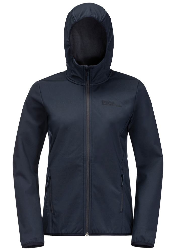 Jack Wolfskin Softshelljacke »BORNBERG HOODY W«, mit Kapuze