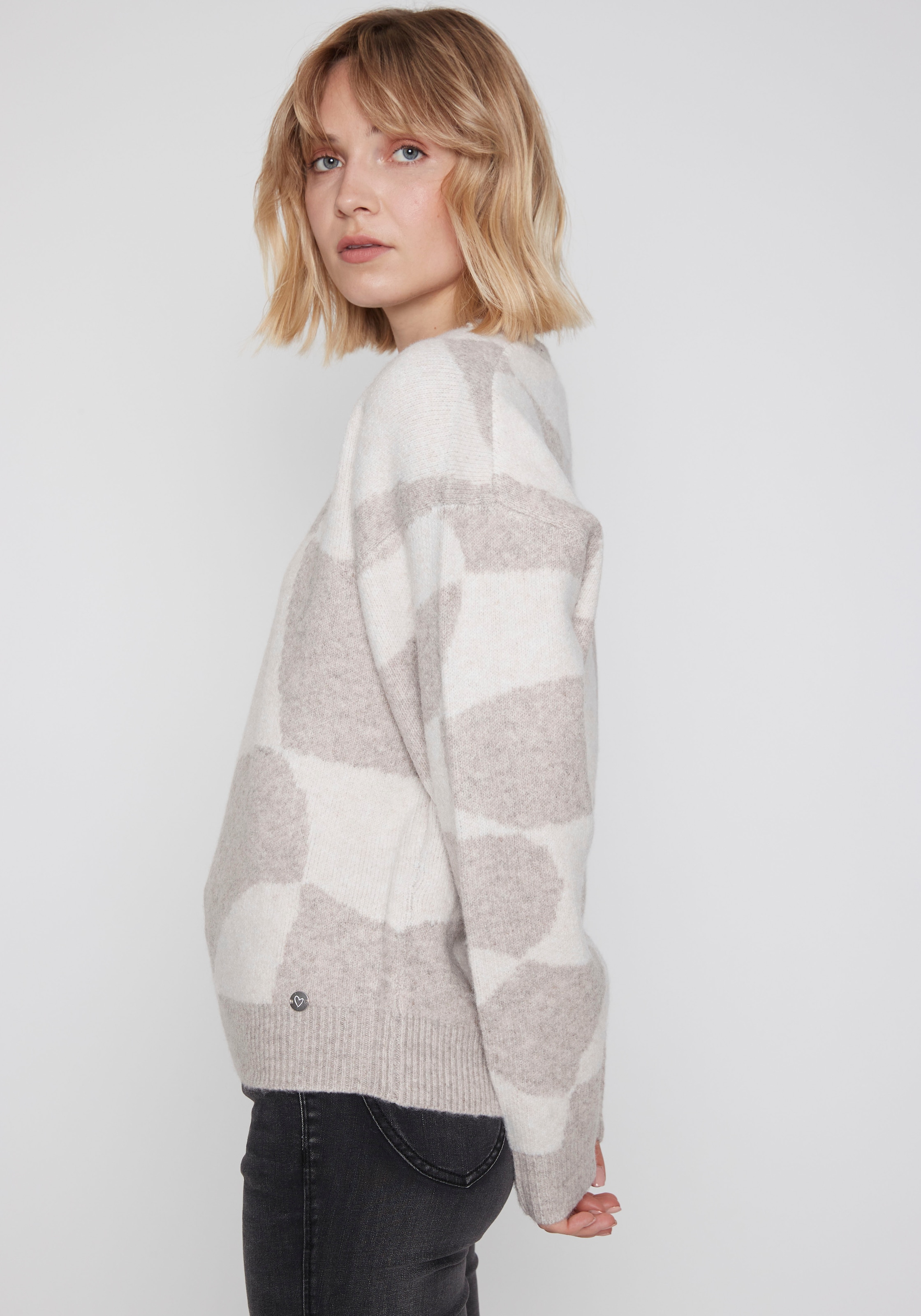 ZABAIONE Strickpullover »Pullover St44ormy«