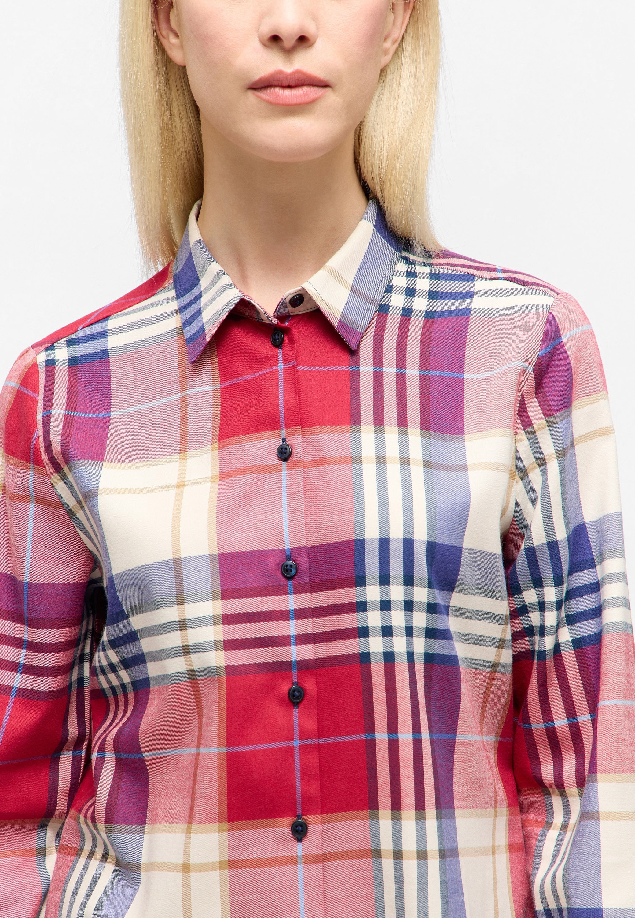 Eterna Hemdbluse »REGULAR FIT« EASY IRON (bügelleicht)