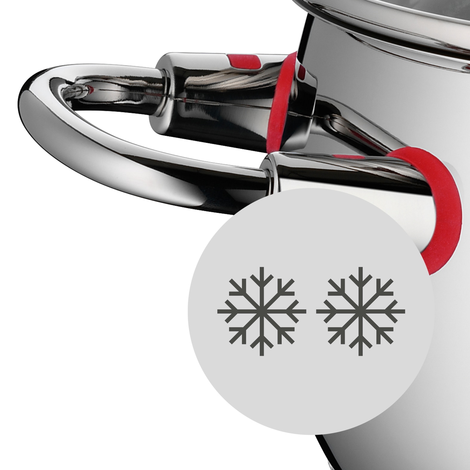 WMF Topf-Set »Quality One«, 5-teiliges Kochtopf Set mit Glasdeckel«, Cromargan® Edelstahl Rostfrei 18/10,  für alle Herdarten geeignet