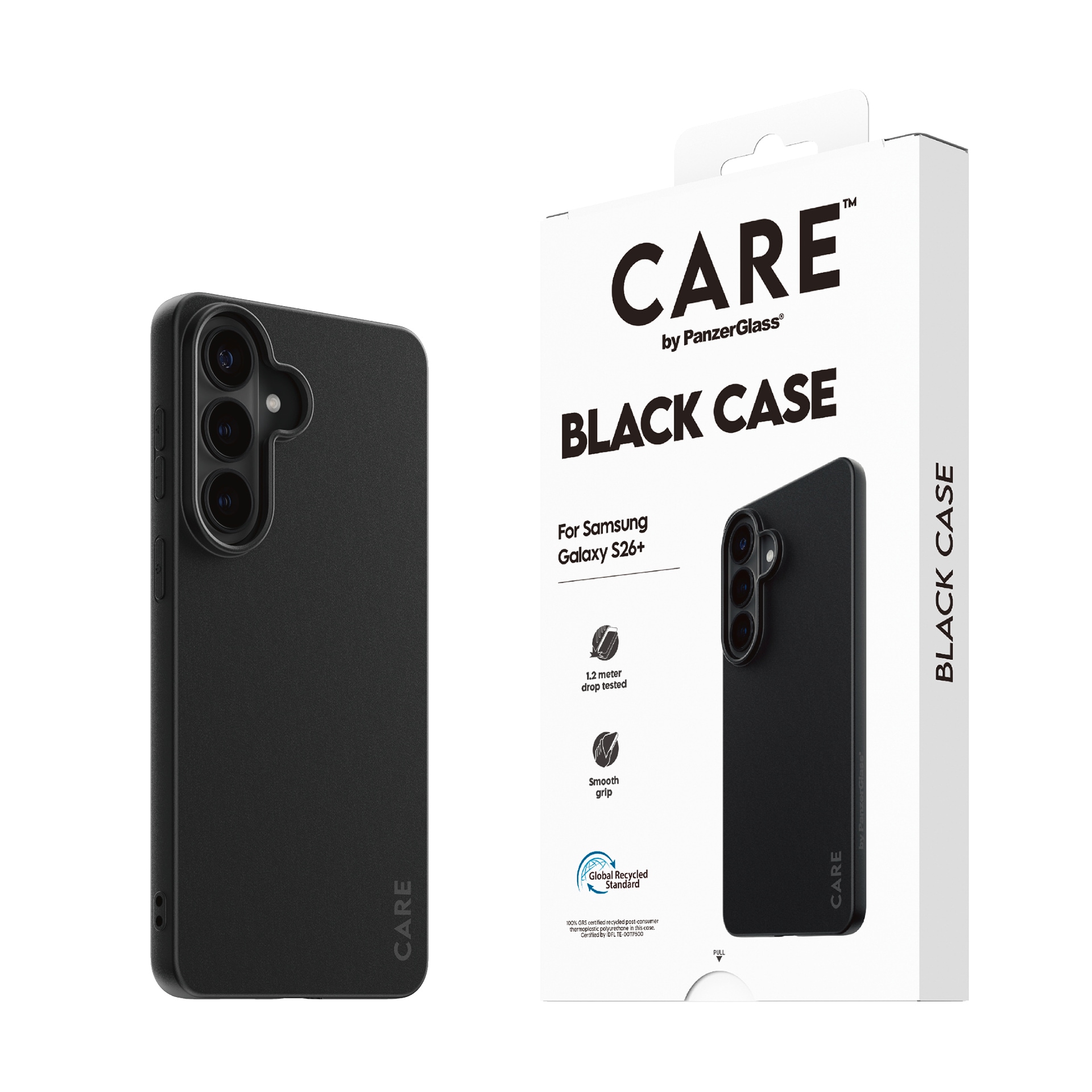 CARE by PanzerGlass Handyhülle »TPU Case für Samsung Galaxy S26+« Samsung Galaxy S26+ Backcover, Schutzhülle, Handyschutzhülle, Case, Schutzcase, stoßfest