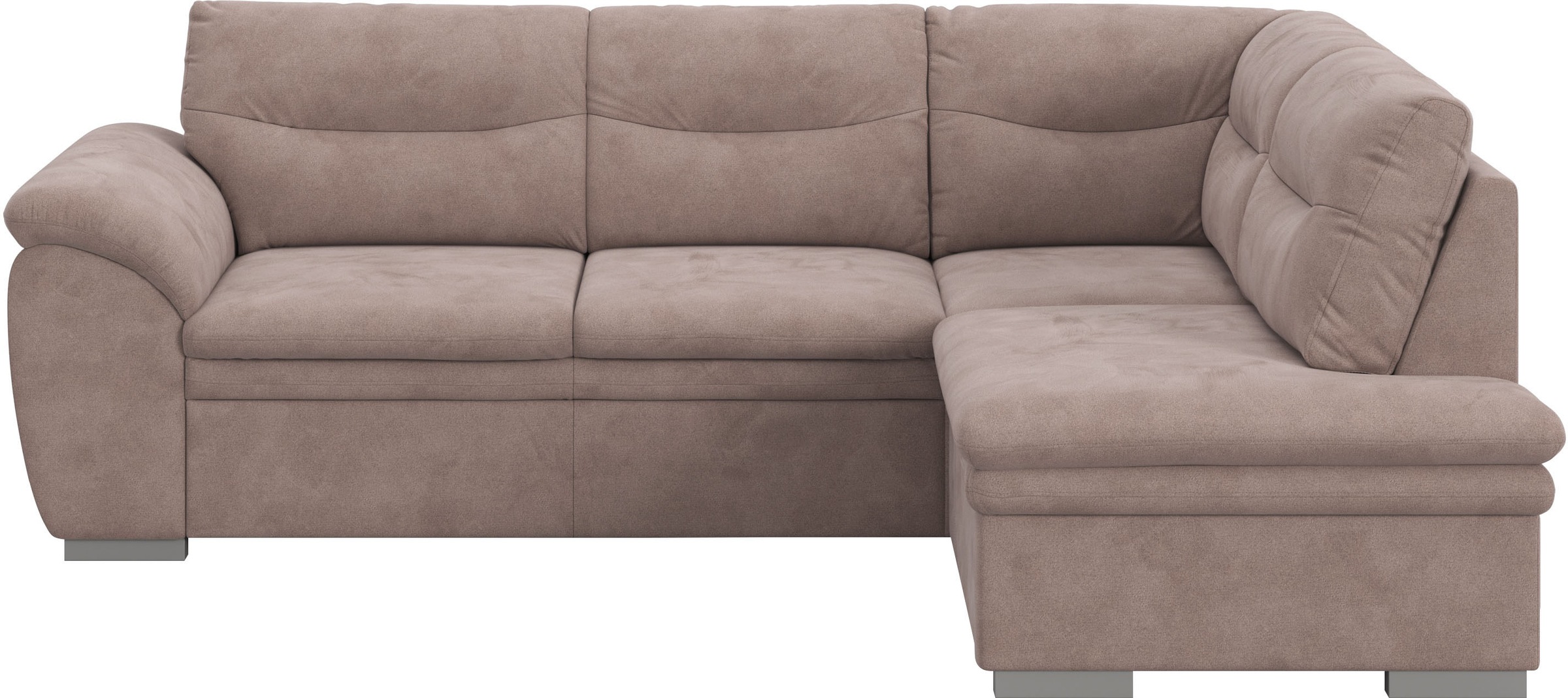 COTTA Ecksofa »Leandra L-Form« wahlweise mit Bettfunktion & Bettkasten
