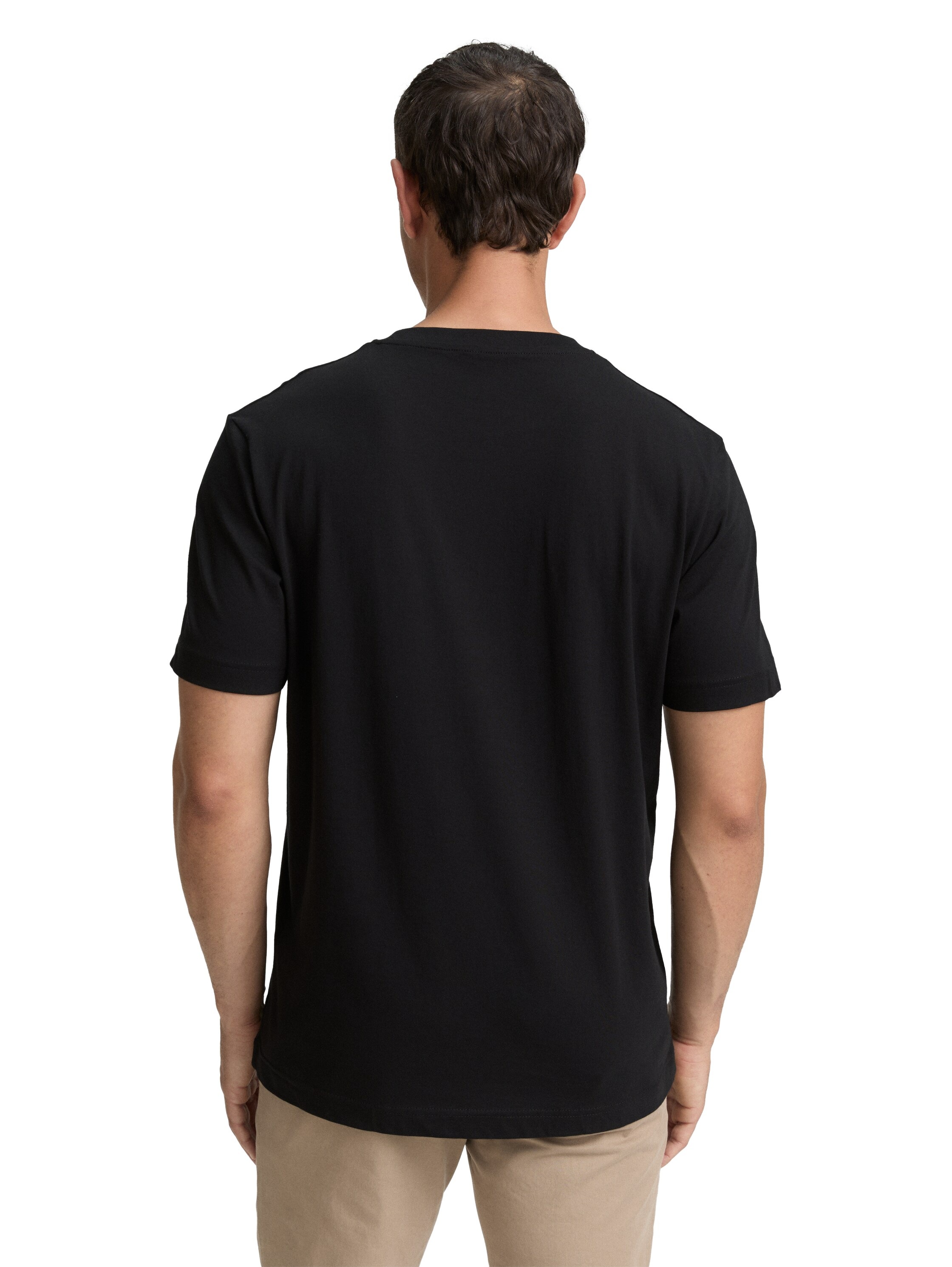 TOM TAILOR T-Shirt, (Packung, 2 tlg.), mit Logo Print