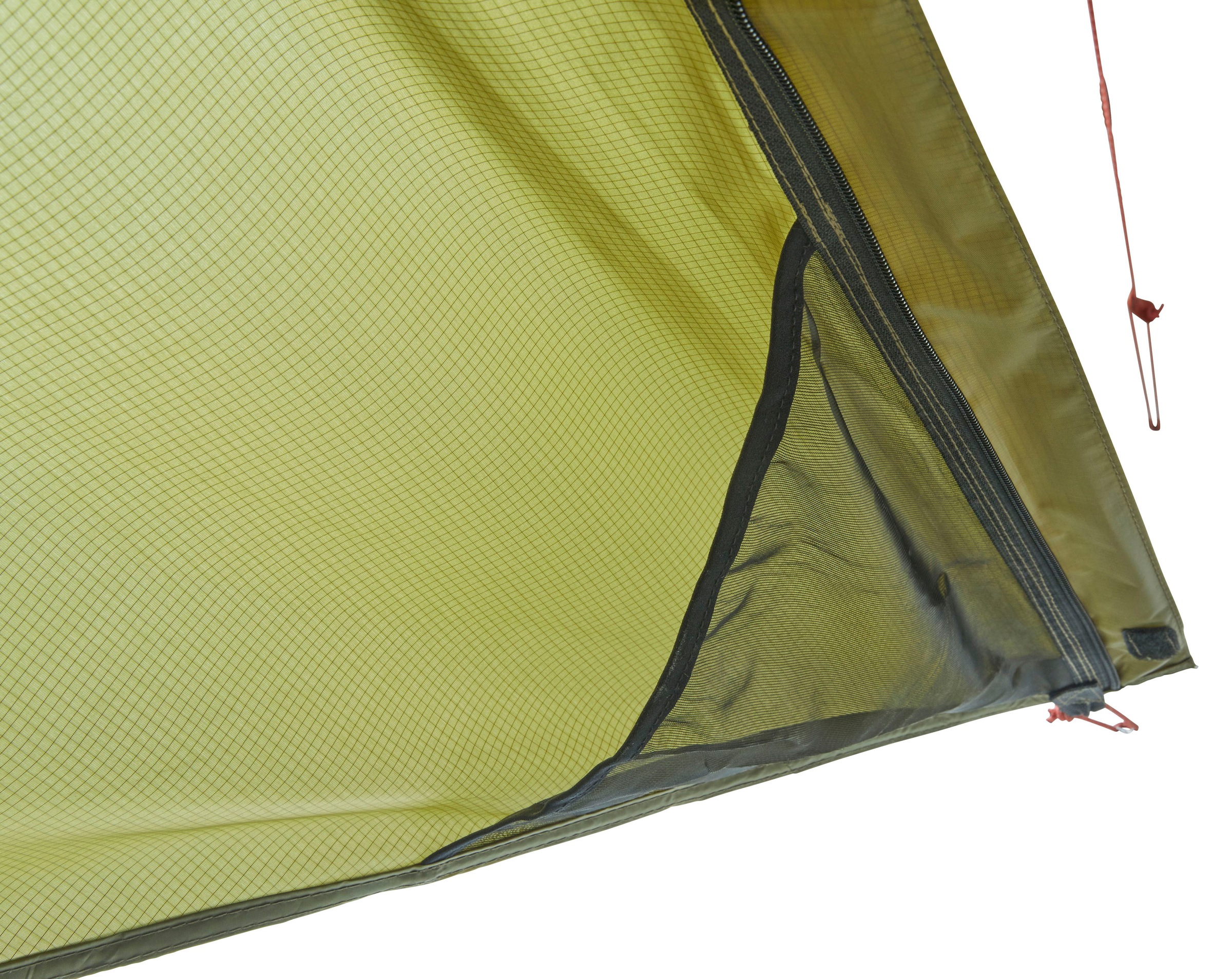 Nordisk Tunnelzelt »Halland 2 PU Tent Dark Olive«, 2 Personen, (Packung, 1 tlg.)