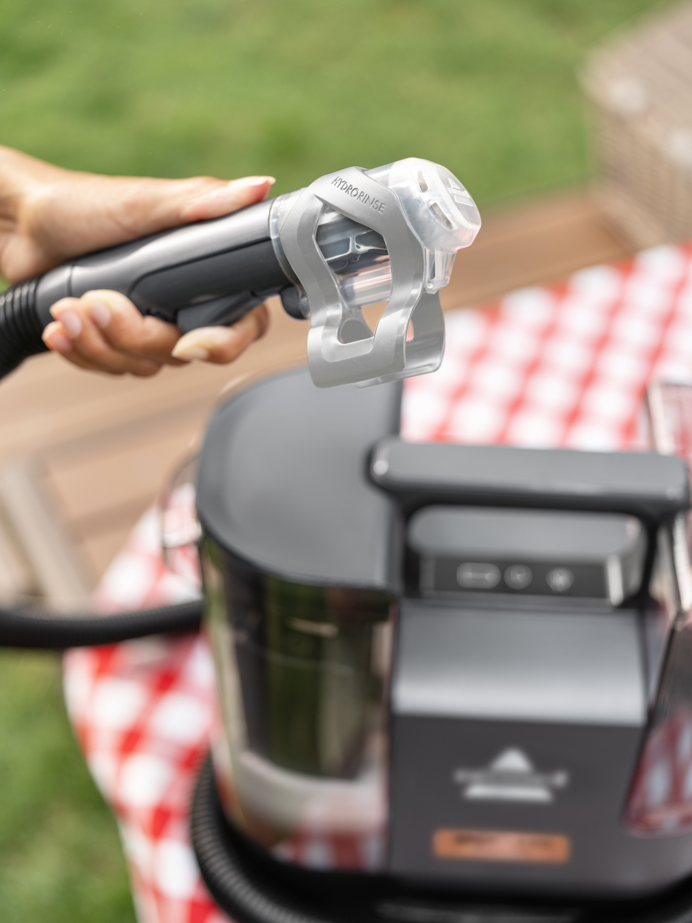 Bissell Wasch-Sauger »3681N SpotClean Cordless, leicht, klein, kabellos, Dual-Tank«, 12kPa, reinigt Flecken auf Teppich, Polster, Autositz & Gartenmöbel