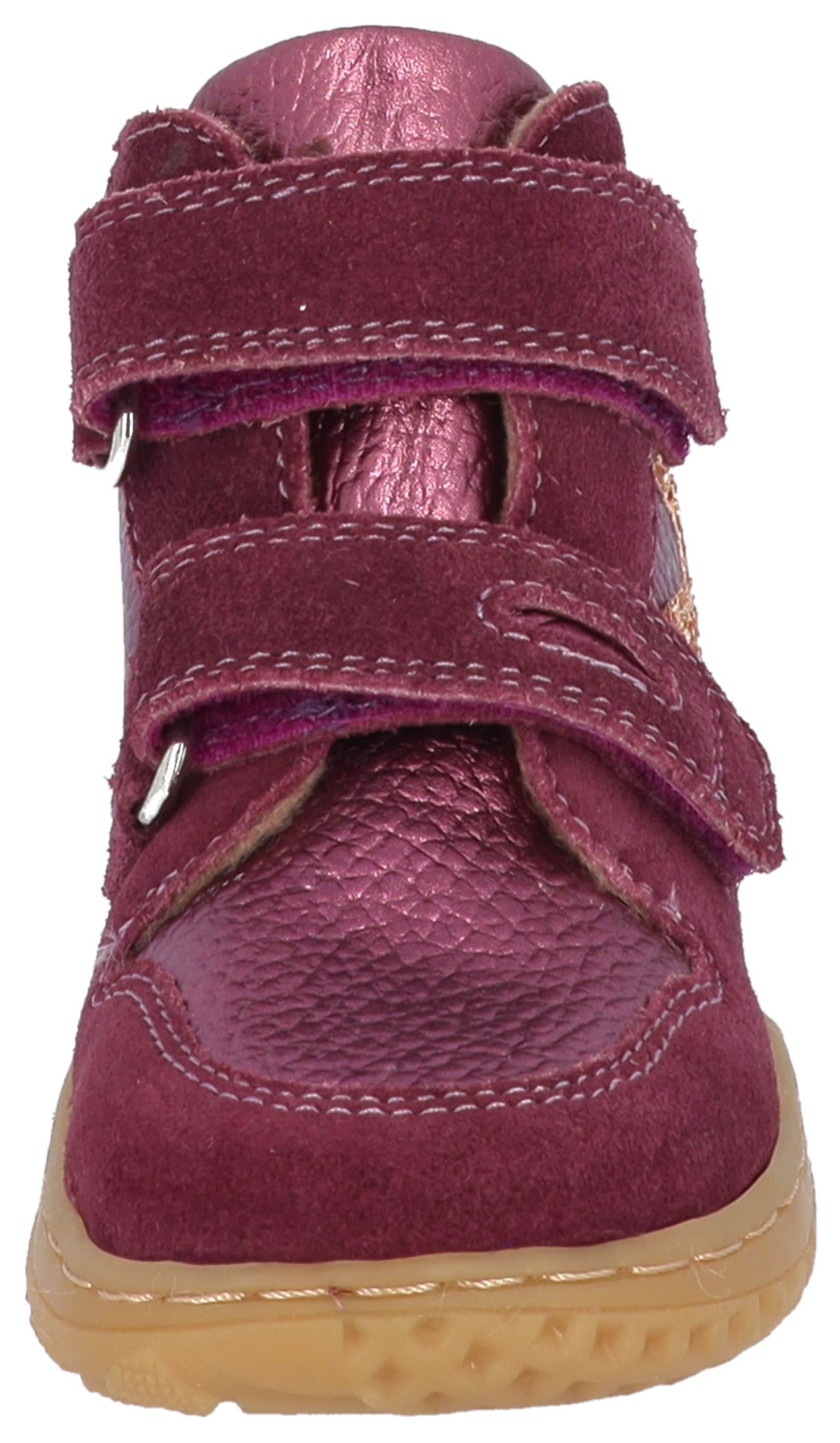 Lurchi Barfußschuh »Samu 1 Barefoot«  Herbstboots, Klettboots mit trendigen, farbigen Kontrastbesätzen