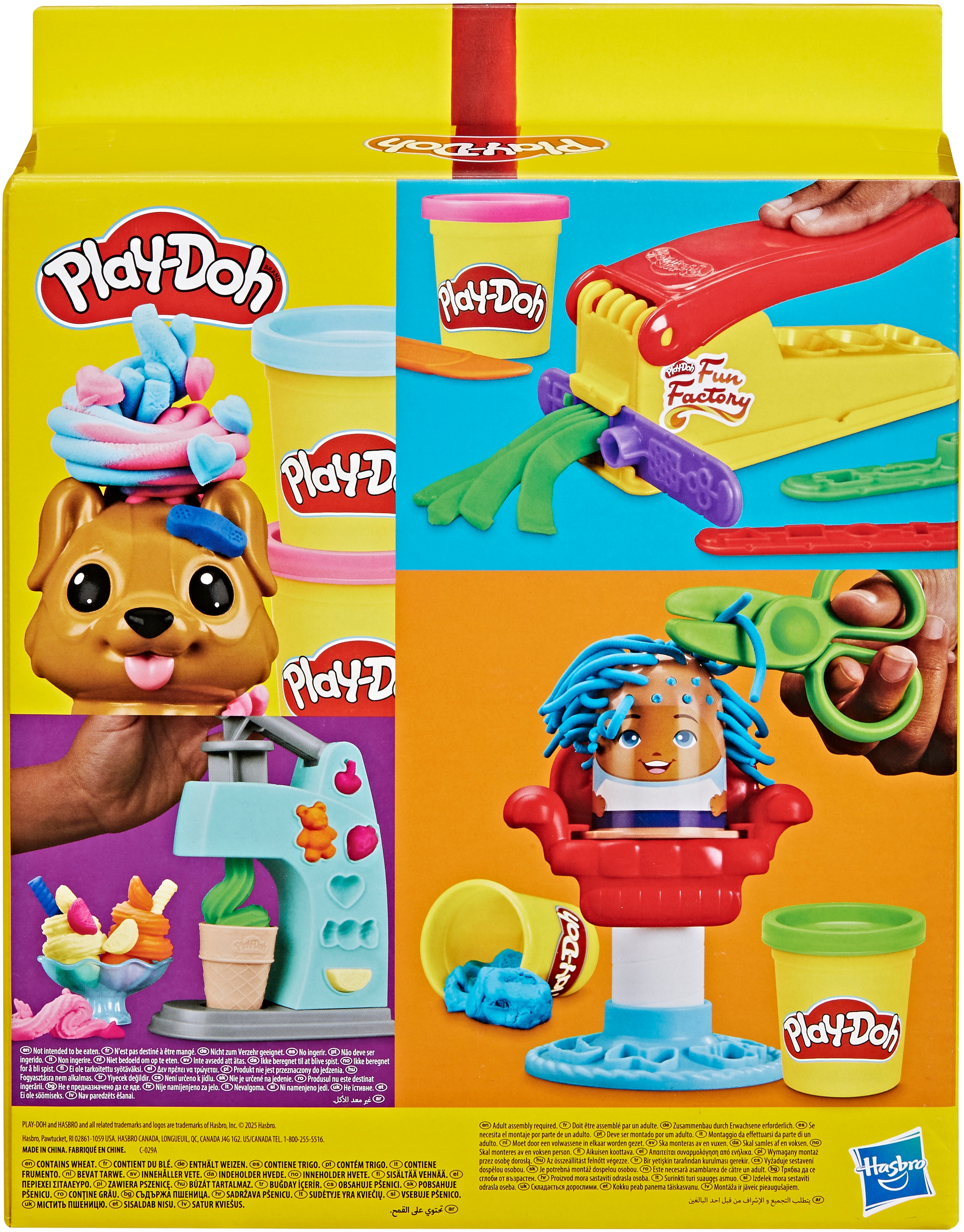 Hasbro Knetform-Set »Play-Doh 4-in-1 Spielsets«