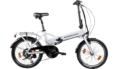E-Bike »Z101«, 6 Gang, Shimano, Tourney, Heckmotor 250 W