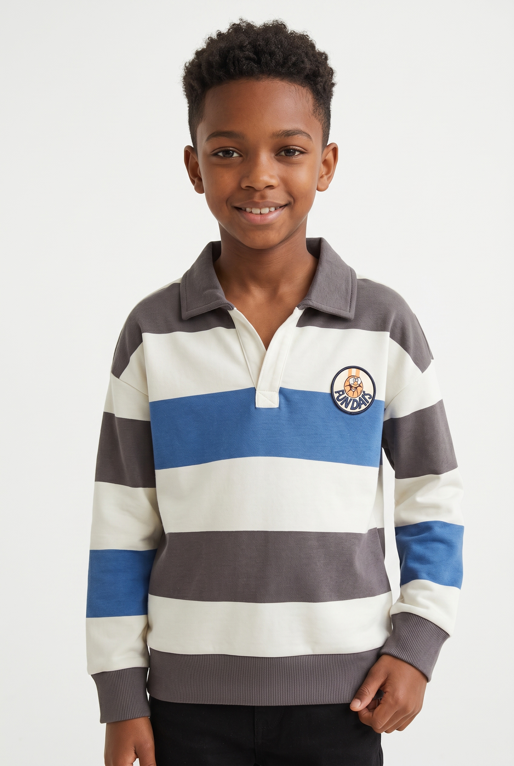 TOM TAILOR Sweatshirt, mit Streifen Muster