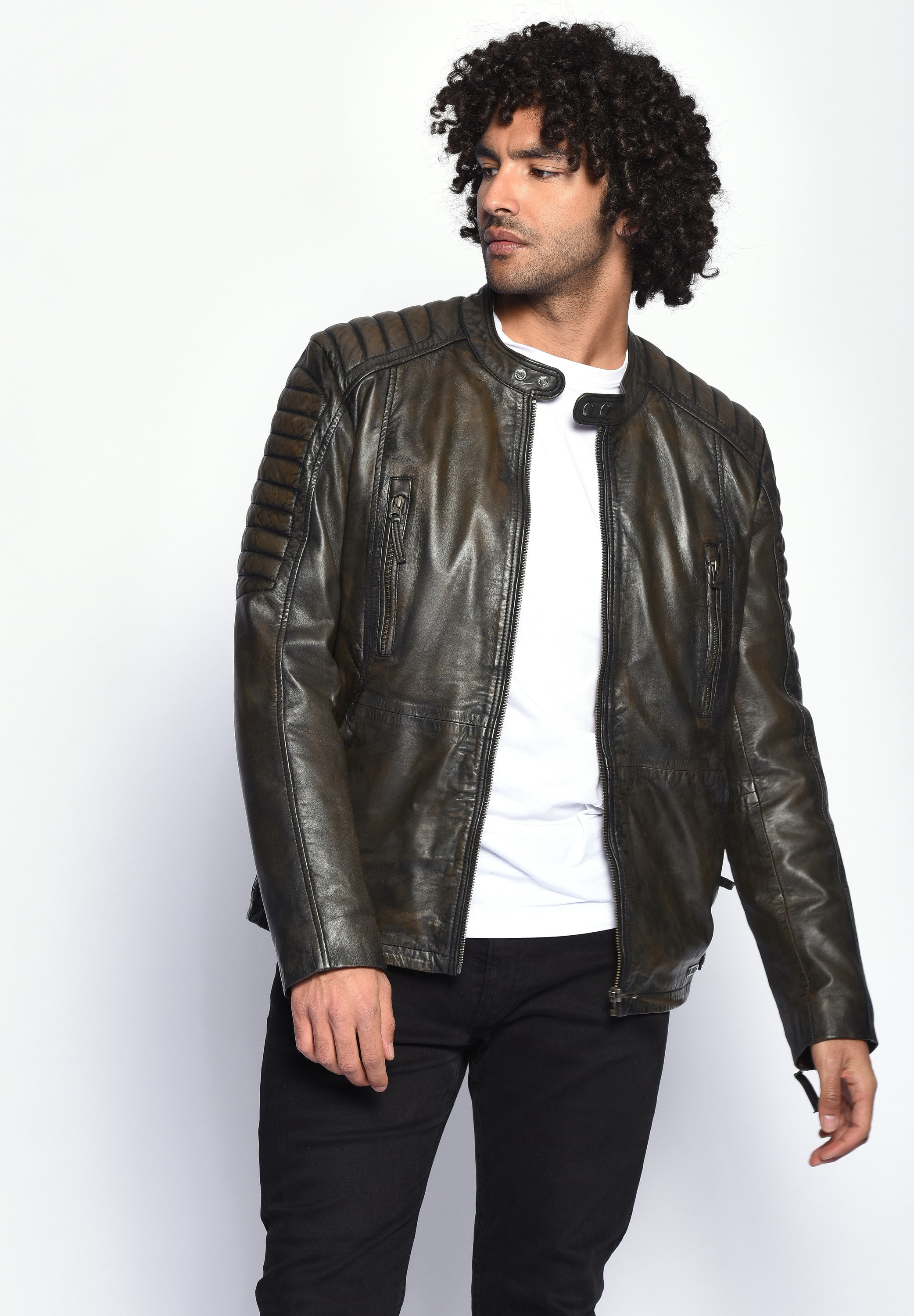 MUSTANG Lederjacke »Lederjacke Cruz«