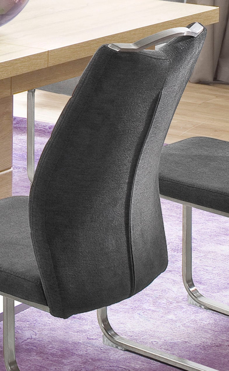 MCA furniture Freischwinger »Ferrera«, (Set), 2 St., (2er-Set), Komfortsitzhöhe von ca. 48 cm, Schwingstühle mit Griff