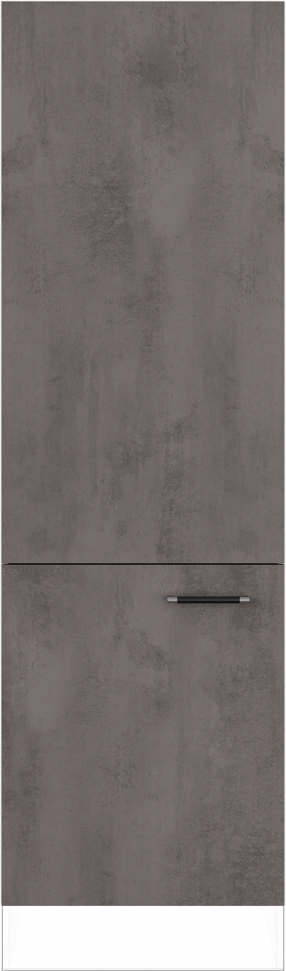 IMPULS KÜCHEN Seitenschrank »"Prag", Breite/Höhe: 60/190,7 cm, mit Kleiderstange«, vormontiert, mit Drehtür, mit Innenschubkästen