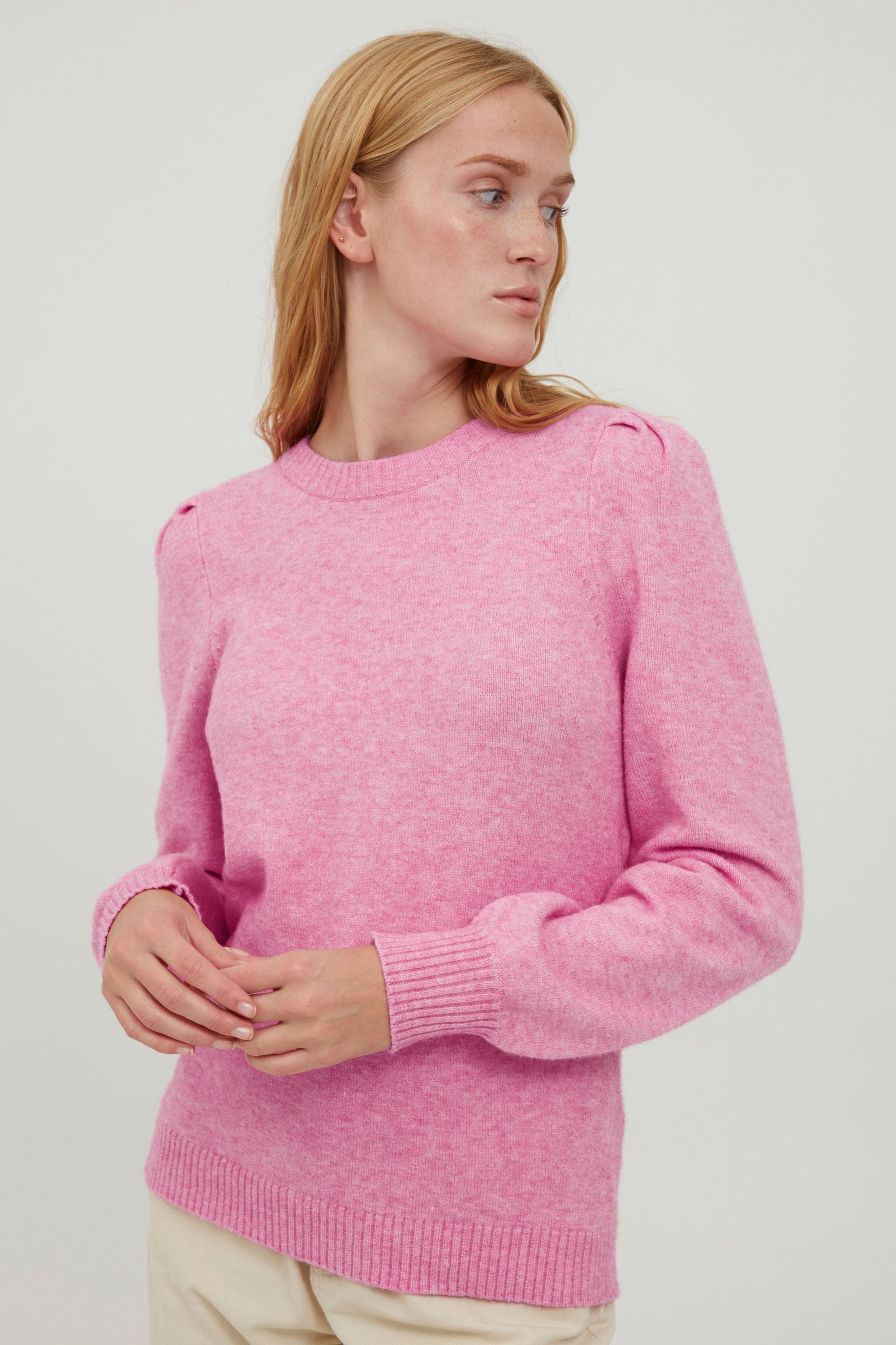 b.young Rundhalspullover »Strickrundhalspullov BYMilo«