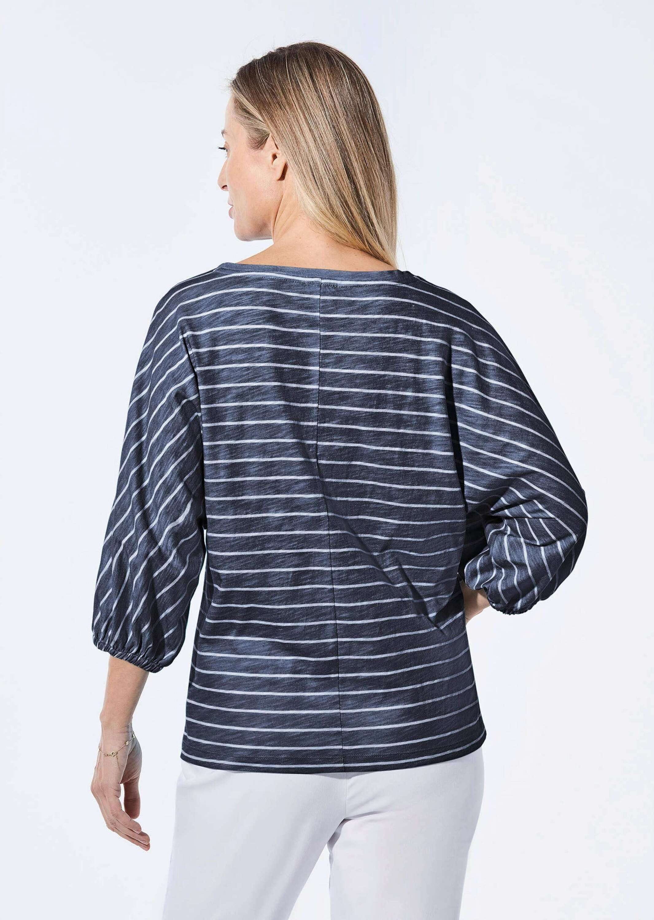 GOLDNER Kurzarmshirt »Shirt Shirt aus Effektgarn«