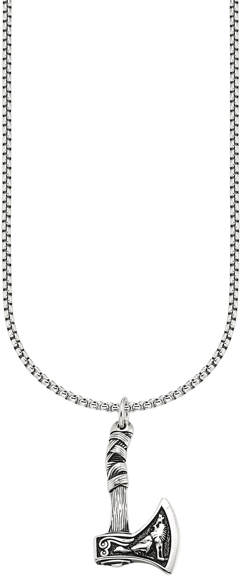 Bruno Banani Kette mit Anhänger "Schmuck Geschenk Halsschmuck Halskette mit Anhänger Beil-Design"