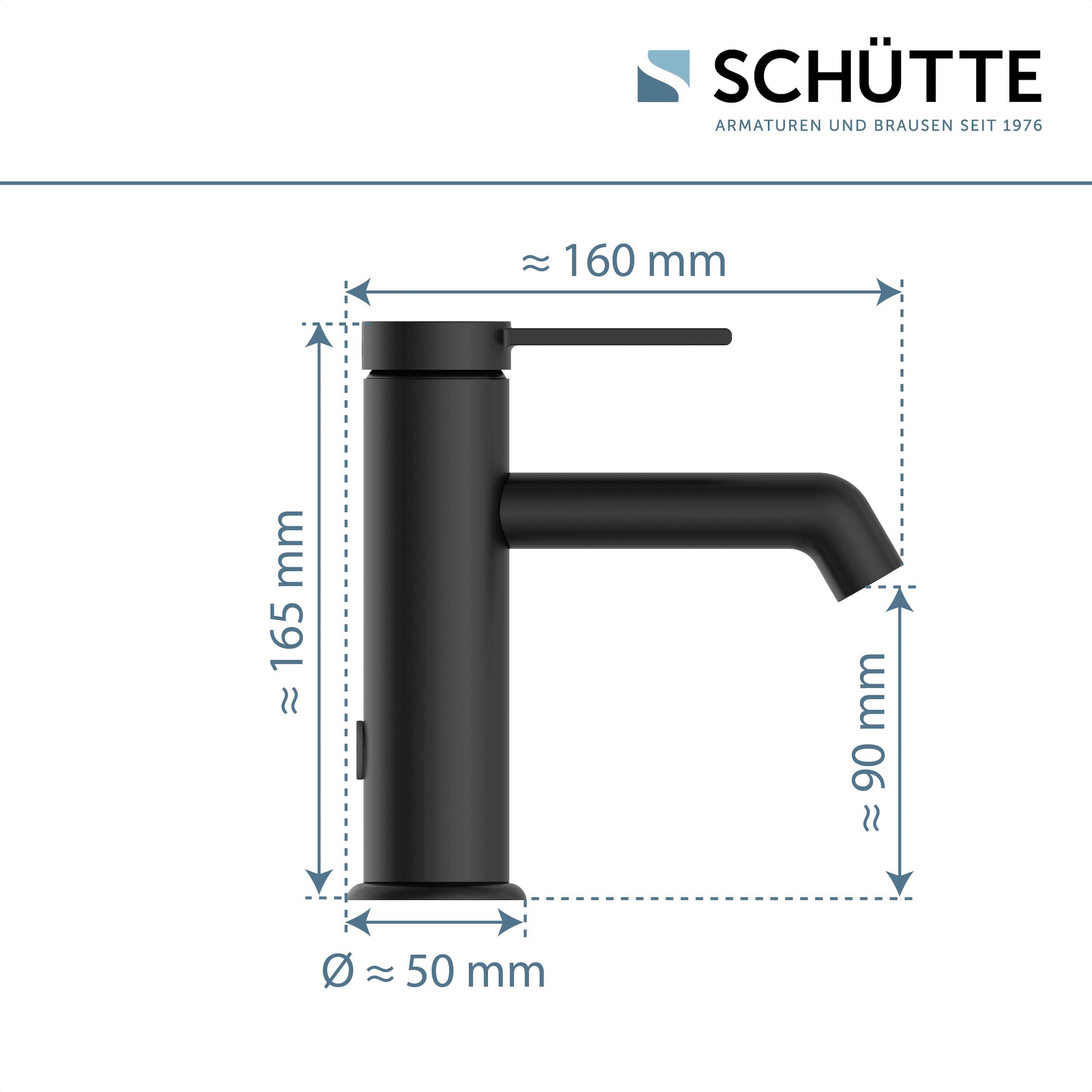 Schütte Waschtischarmatur »LOS ANGELES«, Wasserhahn Bad, energiesparend, wassersparend