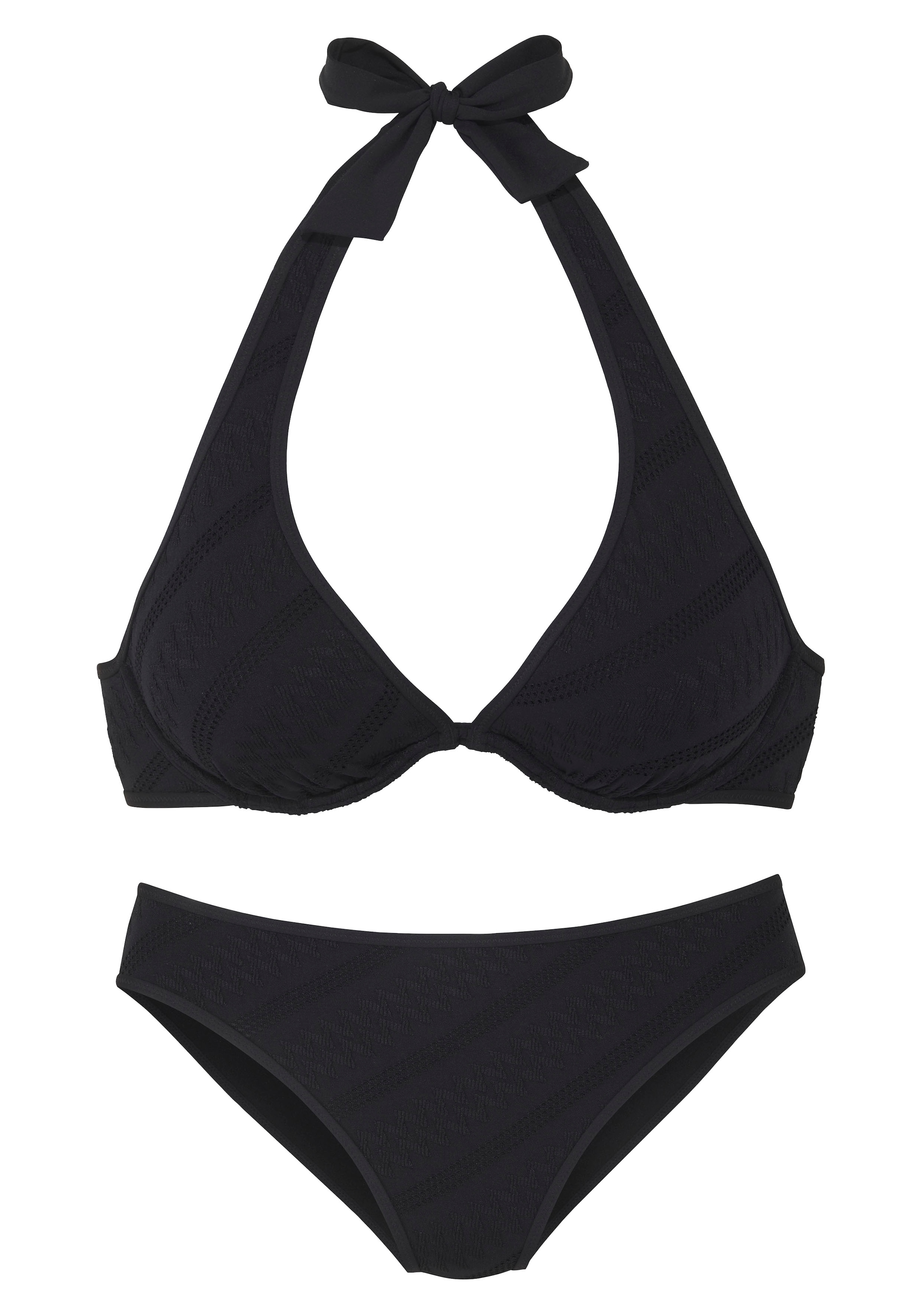 s.Oliver Bügel-Bikini »Naila«, (Set), mit Struktur