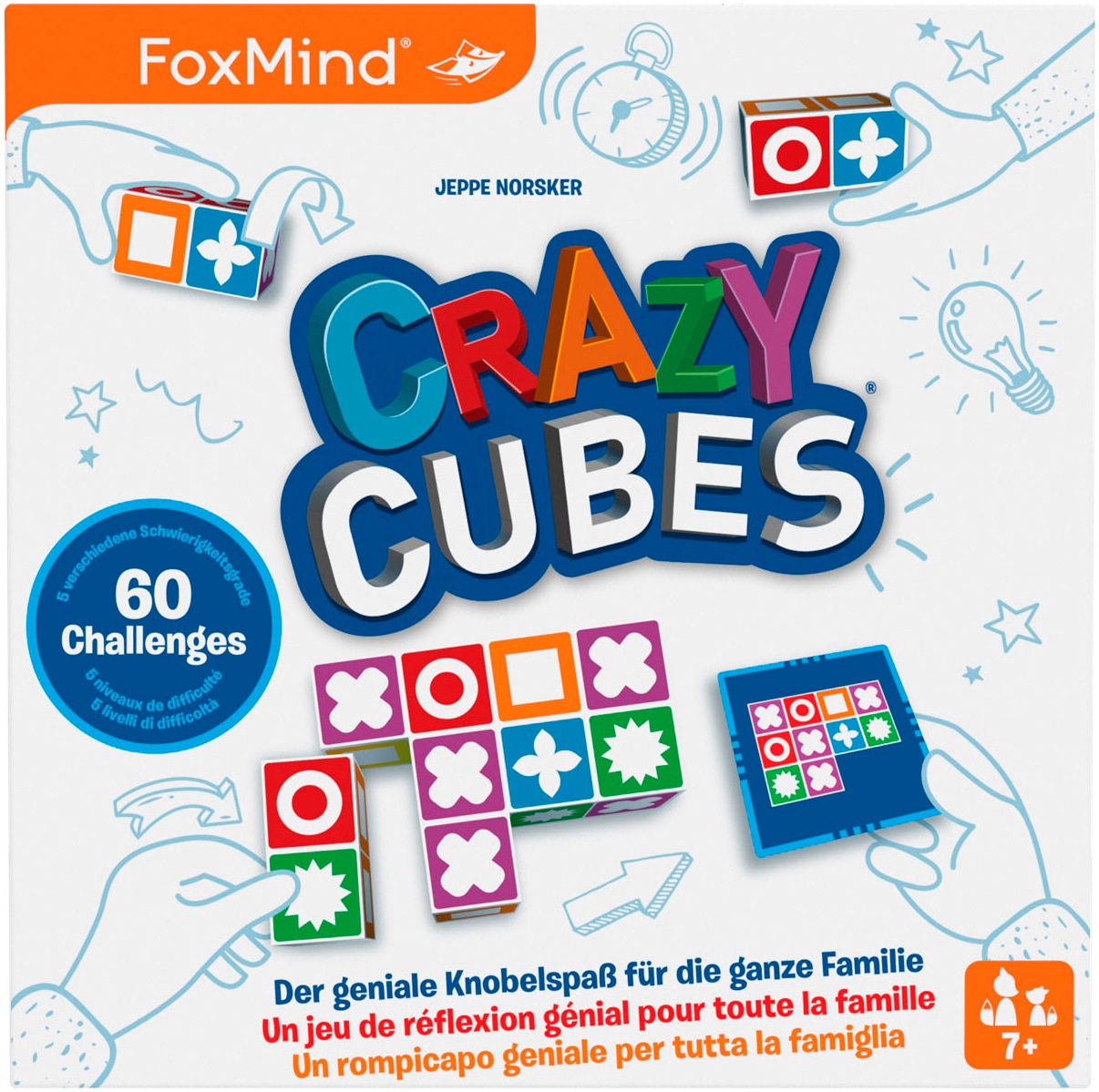 Spiel »FOXMIND, Crazy Cubes«