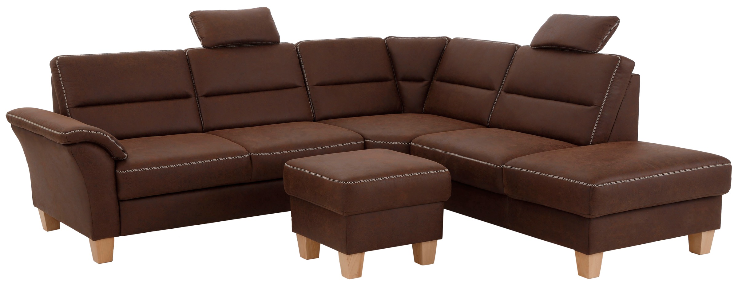 Home affaire Ecksofa »Soleo L-Form«, komfortabel durch Trapezecke mit Relaxfunktion, auch mit Bettfunktion